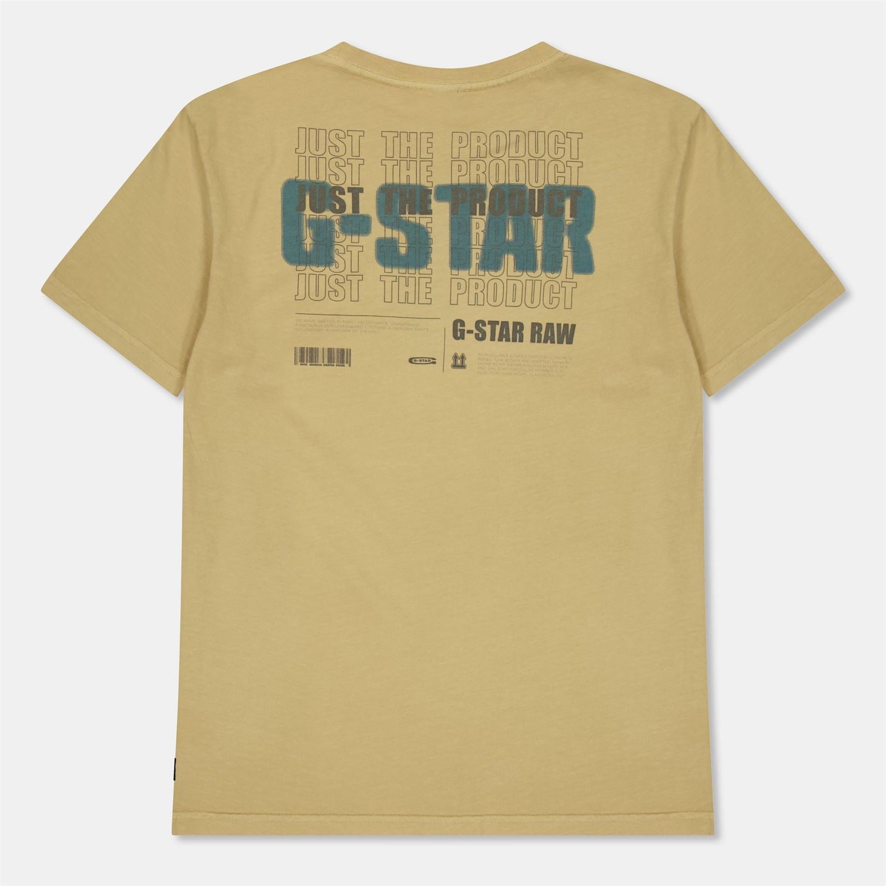 G Star Crew Neck Short Sleeve Jersey T-Shirt