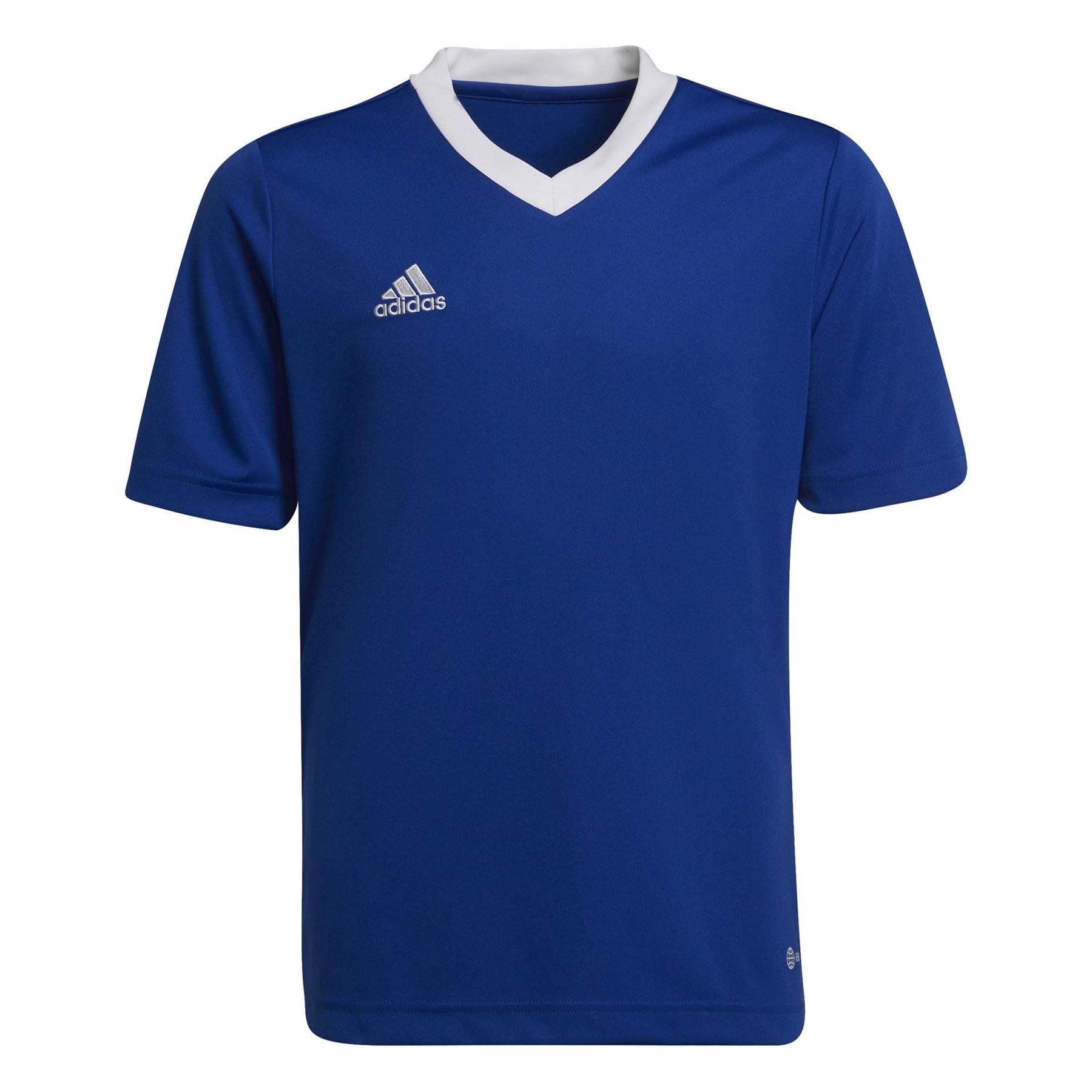 adidas Kids Jersey V-Neck Short Sleeve T-Shirt