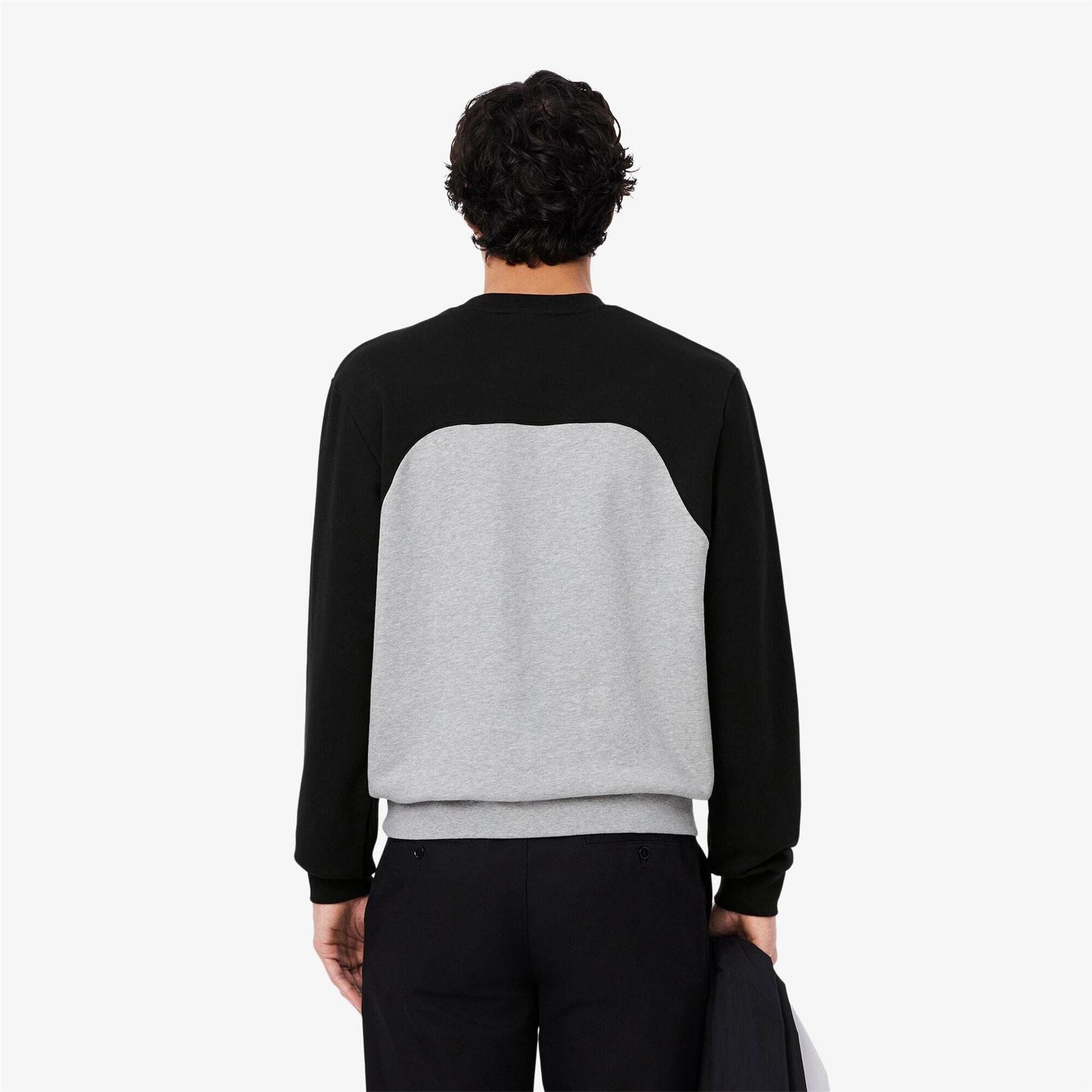 Lacoste Block Cotton Fleece Sweatshirt