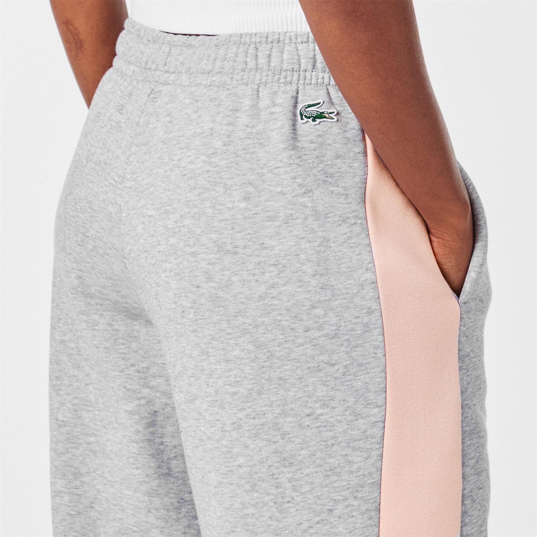 Lacoste Open Ankle Fleece Relaxed Fit Joggers