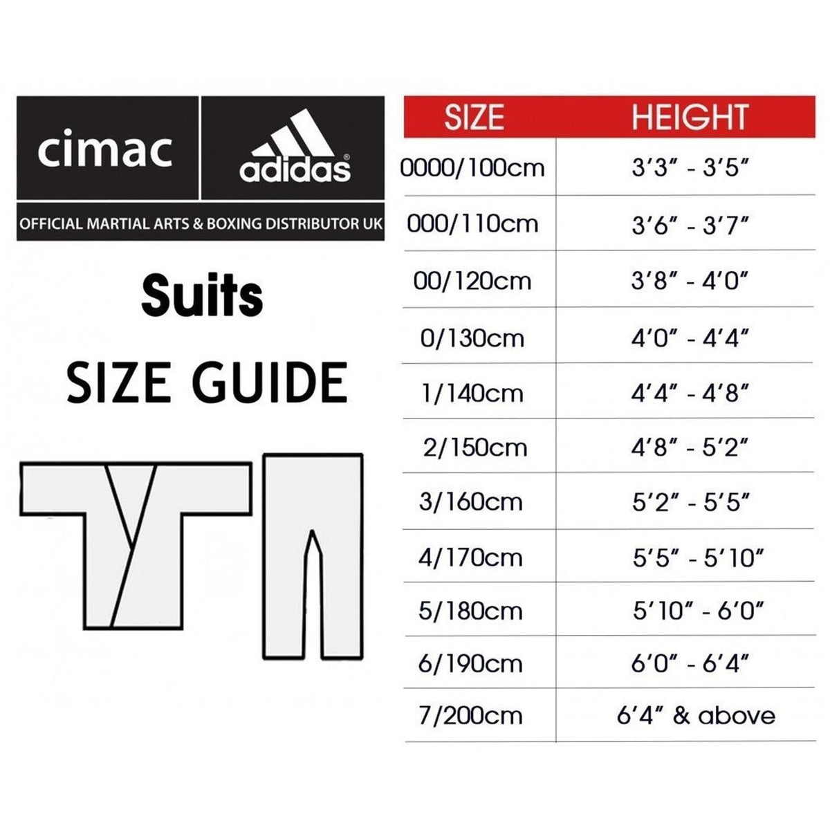 Cimac Karate Suit