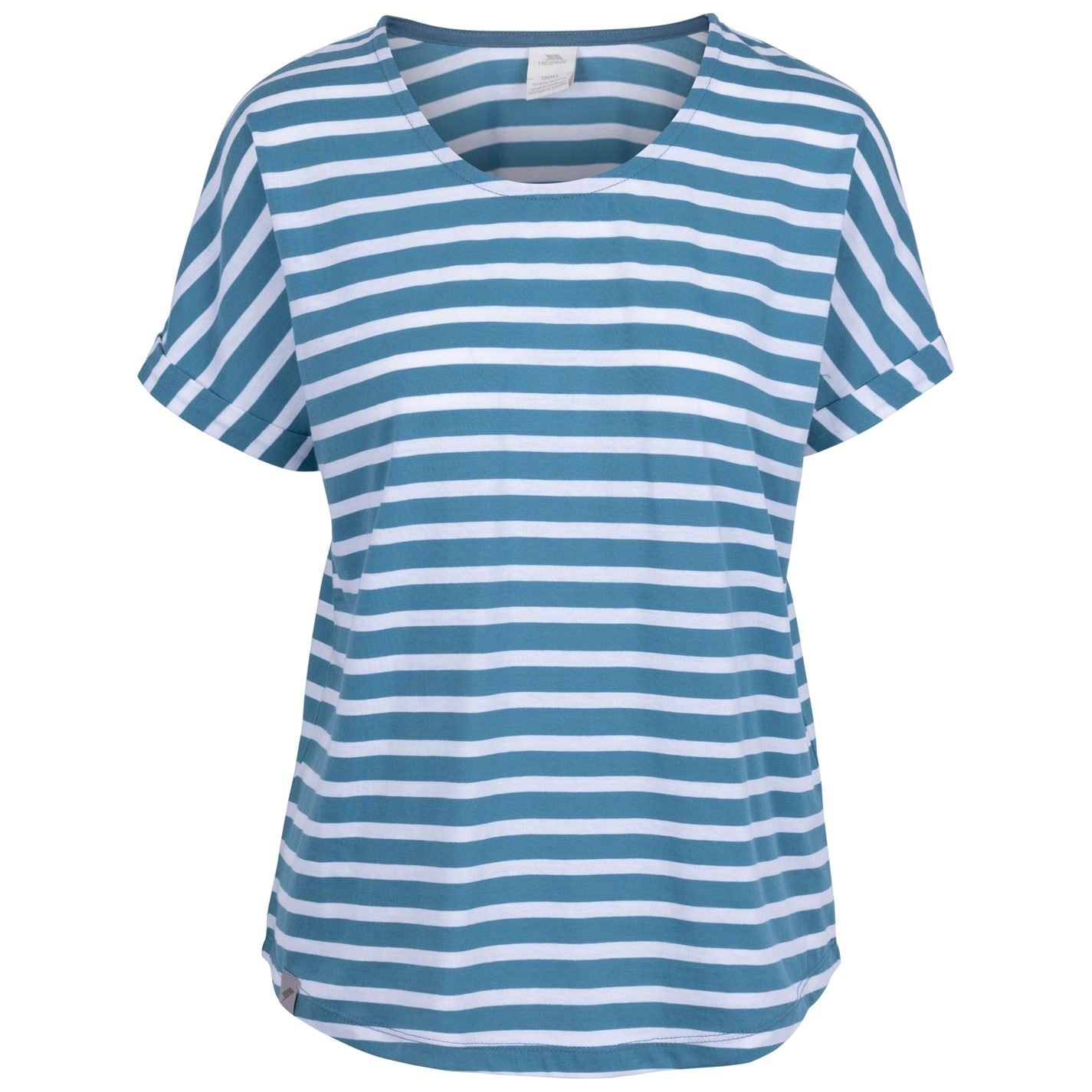 Trespass Megan Rolled Cuff Sleeve T-Shirt
