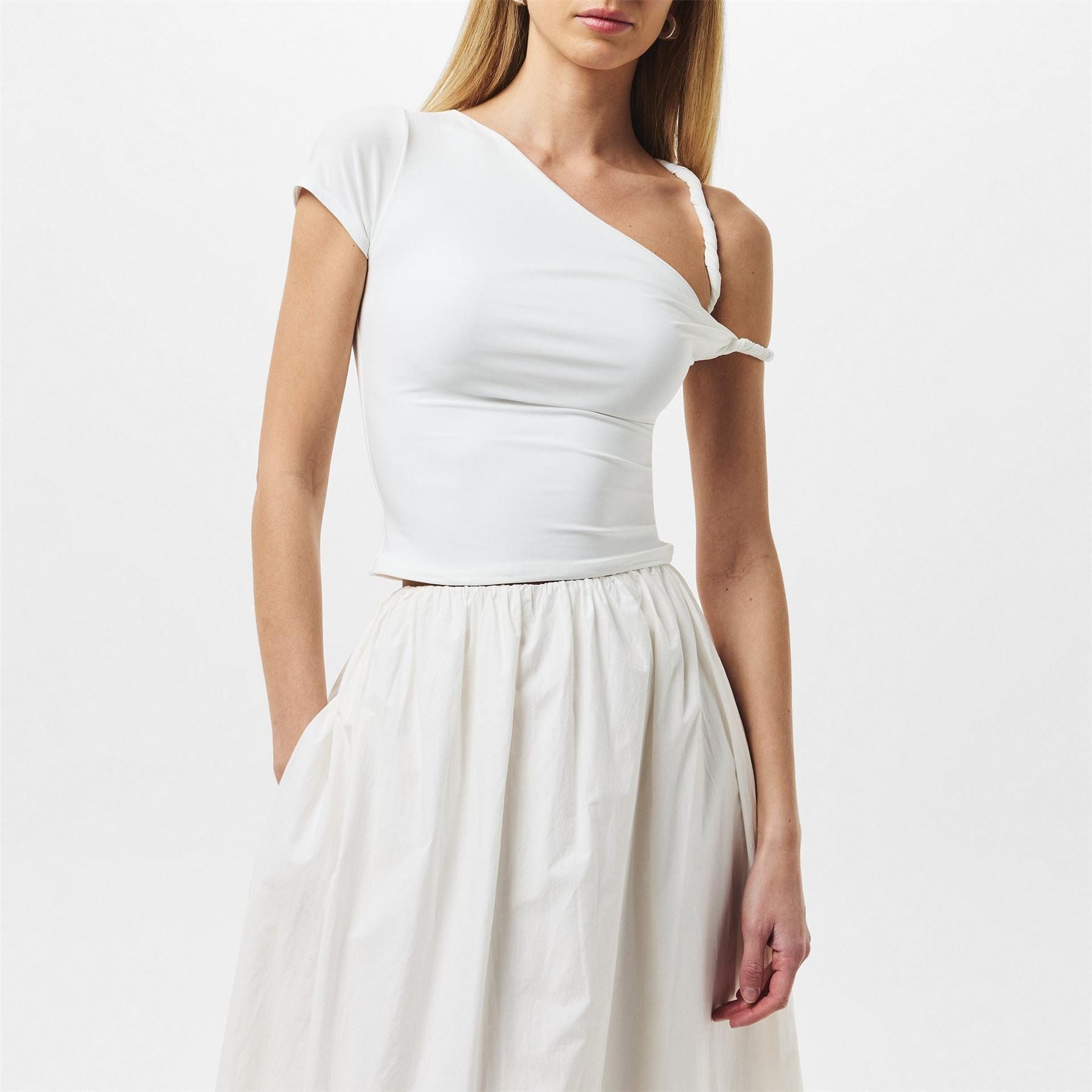 Missy Empire Womens Twist Strap Super Soft Top