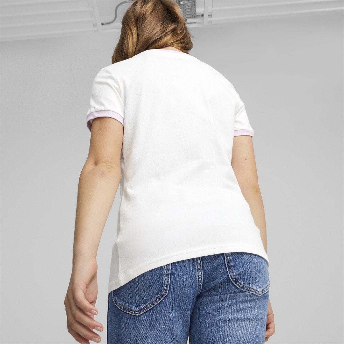 Puma Classics Match Point Logo Tee G T-Shirt Girls