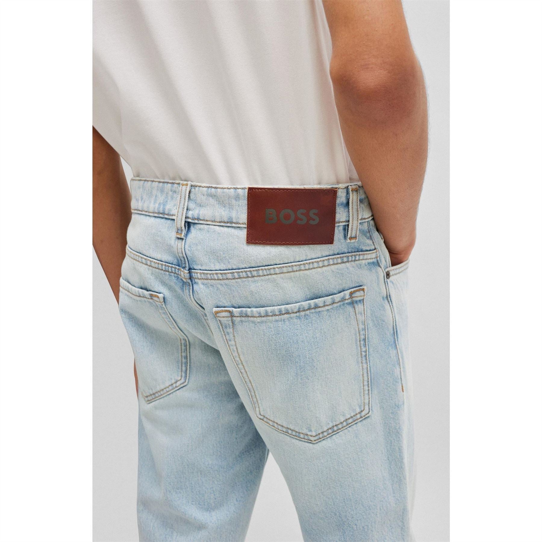 Boss Five Pocket Design Regular Fit Jeans