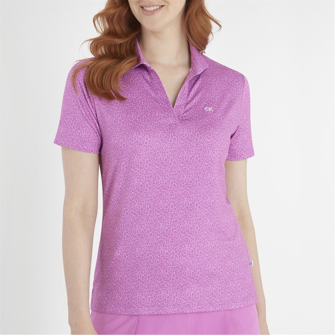 Calvin Klein Golf Short Sleeve Performance Polo Shirt