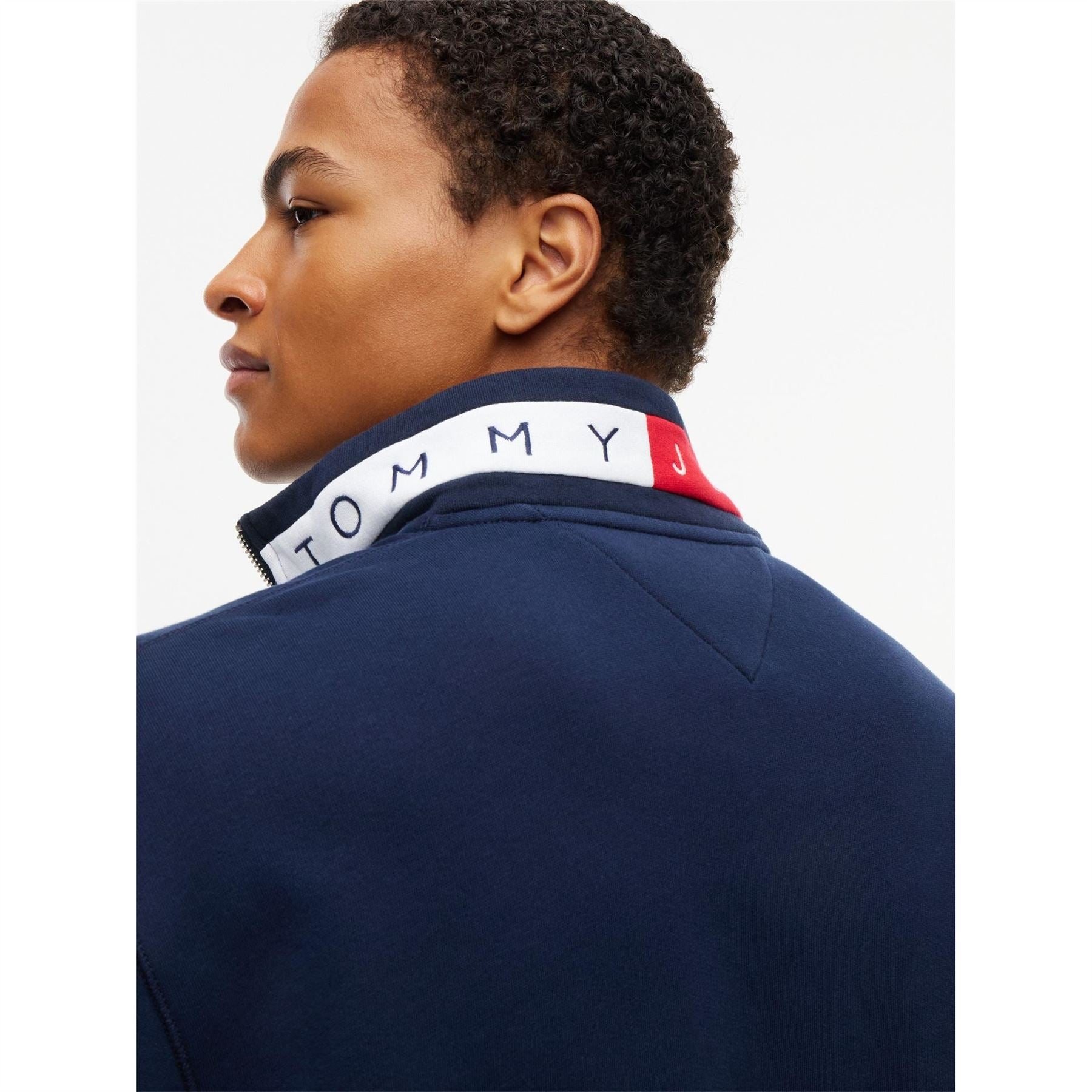 Tommy Jeans 1 4zip Collr Logo