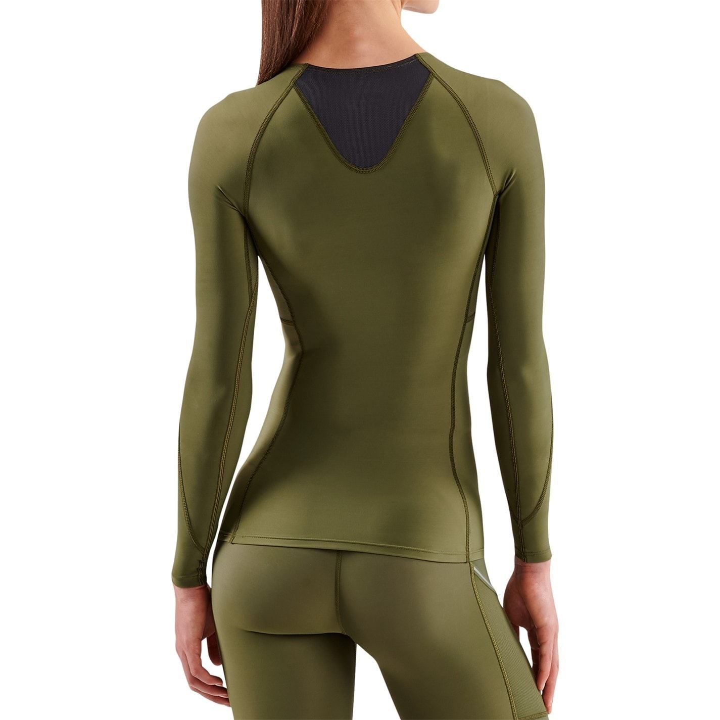 Skins Long Sleeve Crew Neck Compression Athletic Top