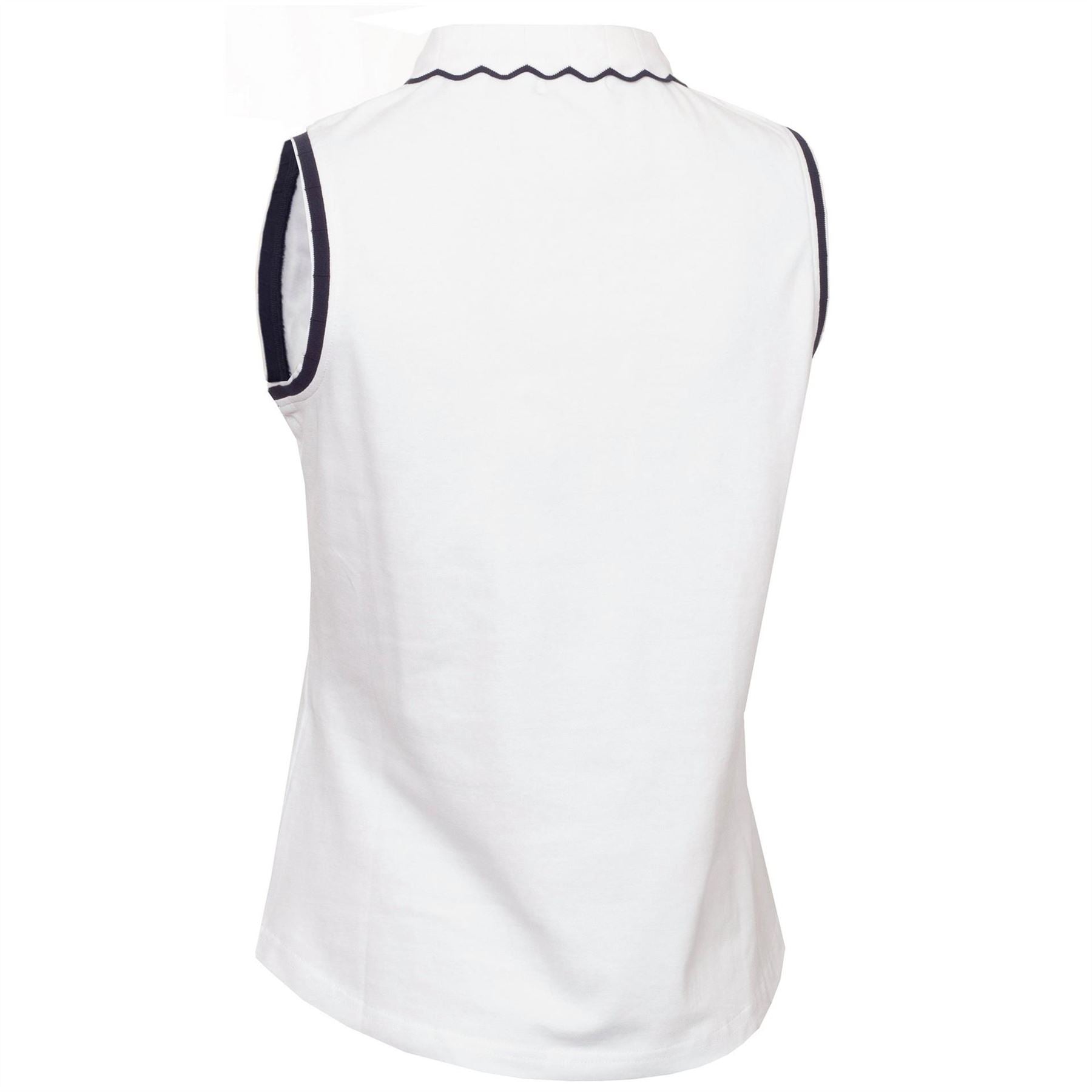Calvin Klein Golf Womens Lamb Nadia Sleeveless Polo Shirt