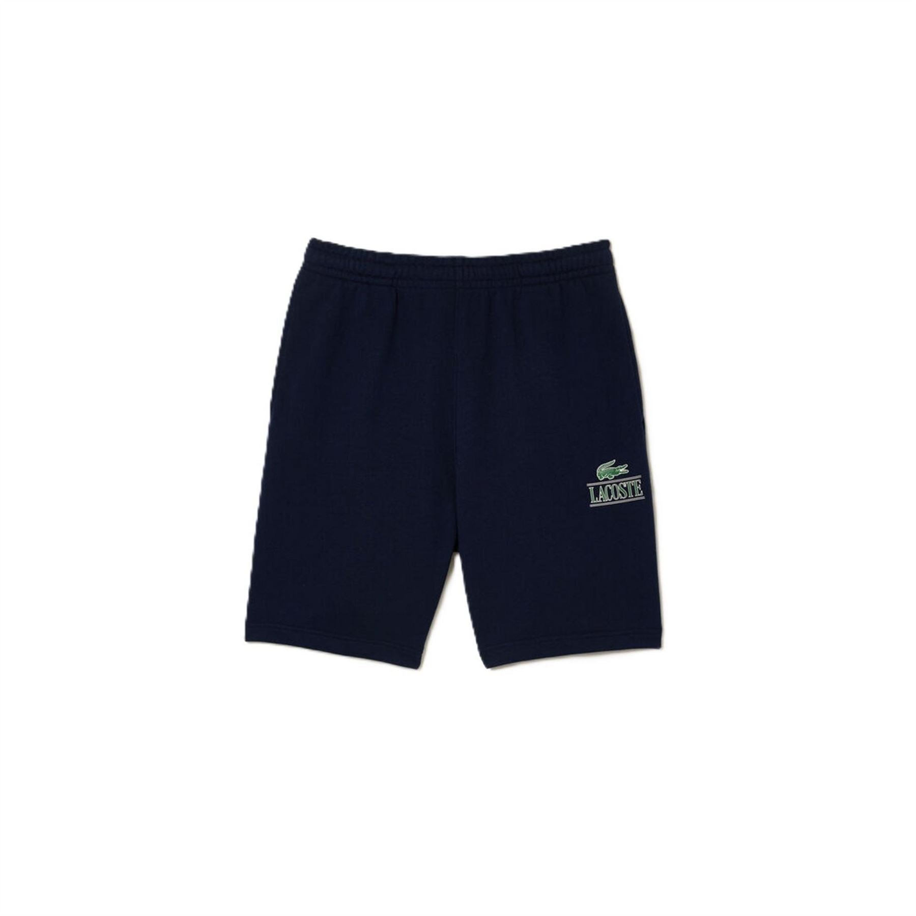 Lacoste Gh1220 Bermuda Sweat Shorts with Elasticated Waistband