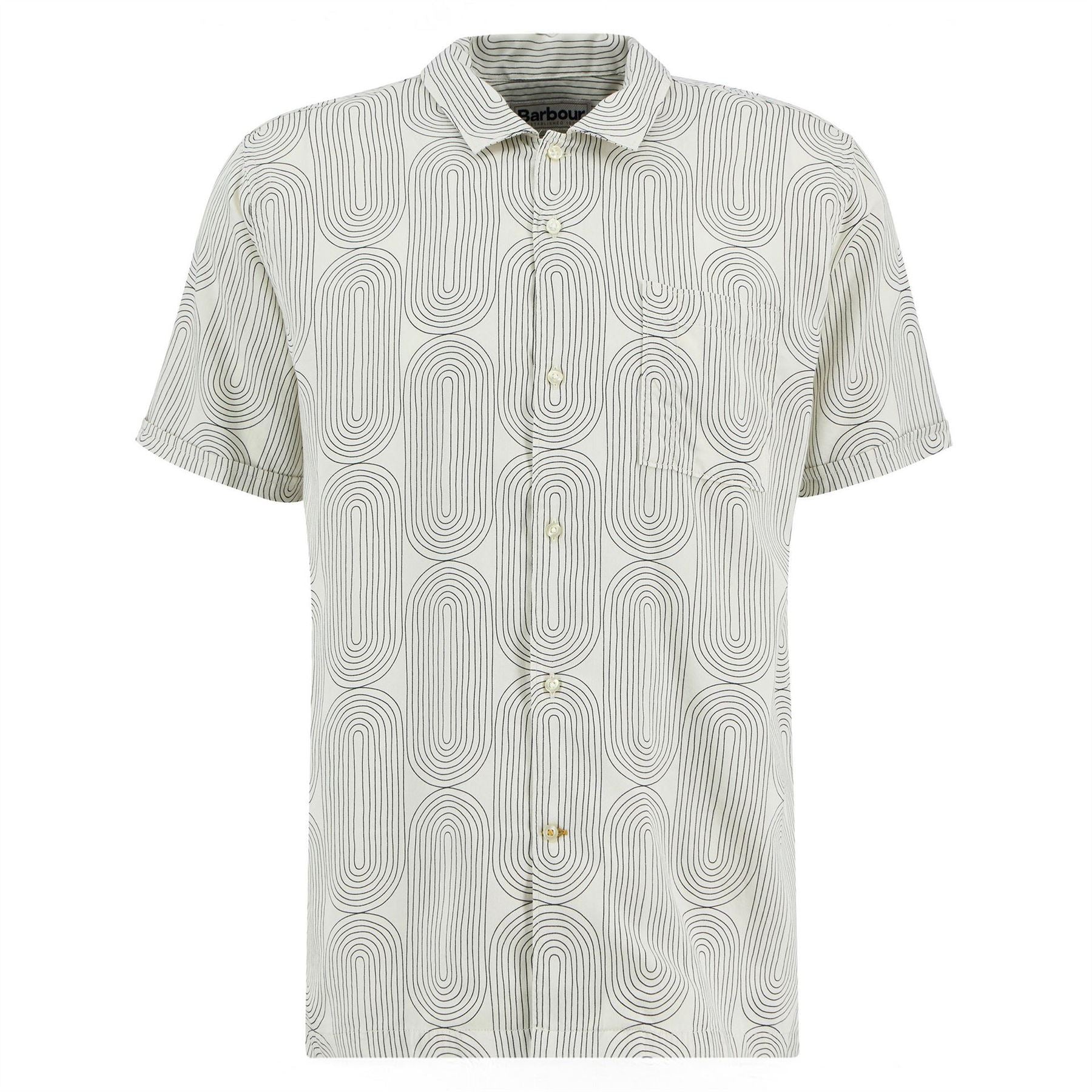 Barbour Patterned Short Sleeve Shirt