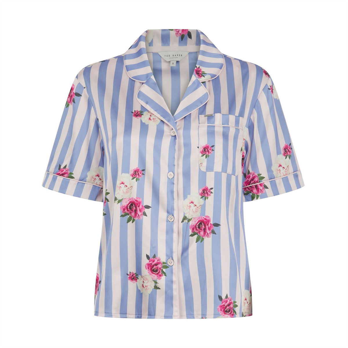 Ted Baker Satin Short Sleeve Pyjama Set