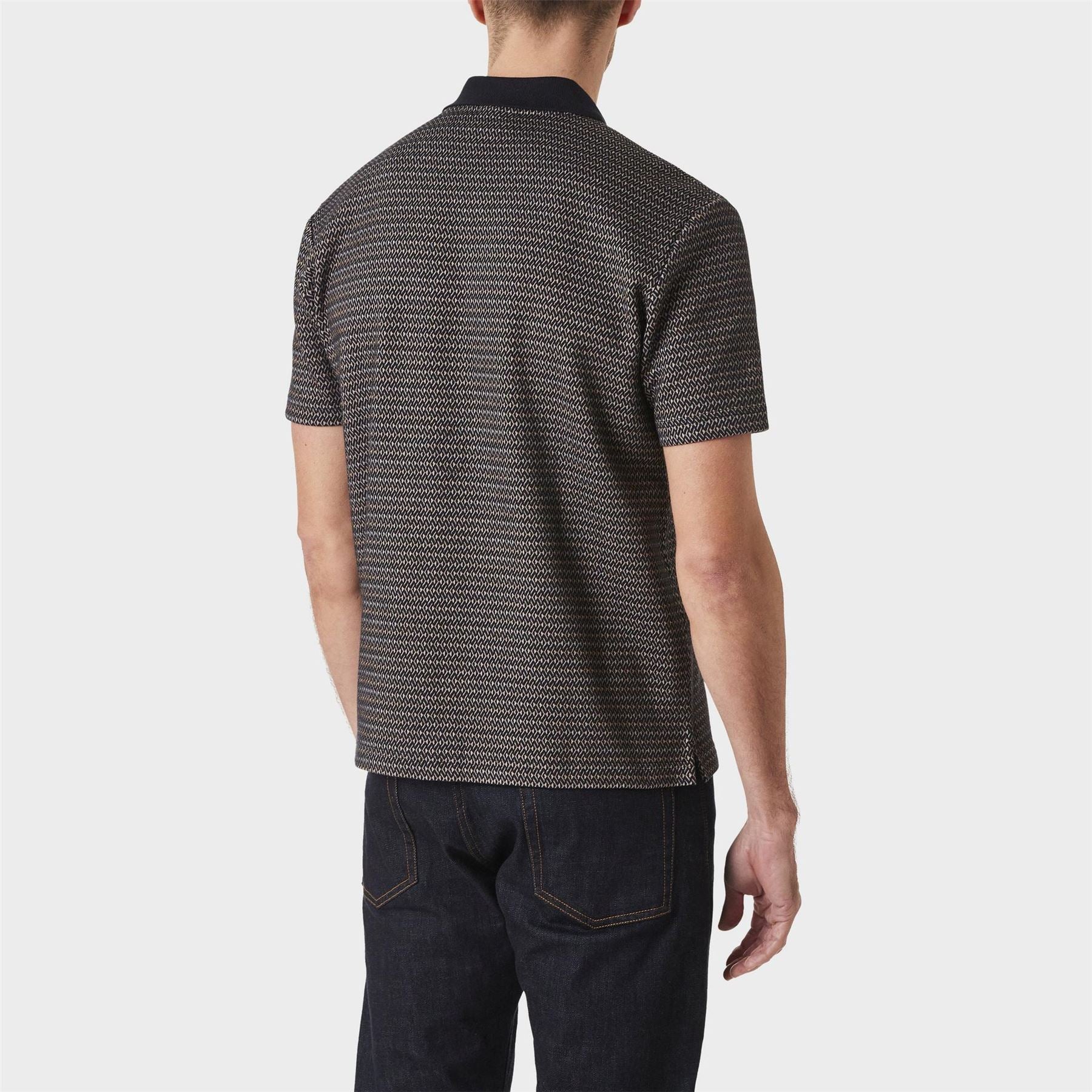 PS Paul Smith Regular Fit Point Collar Short Sleeve Shirt