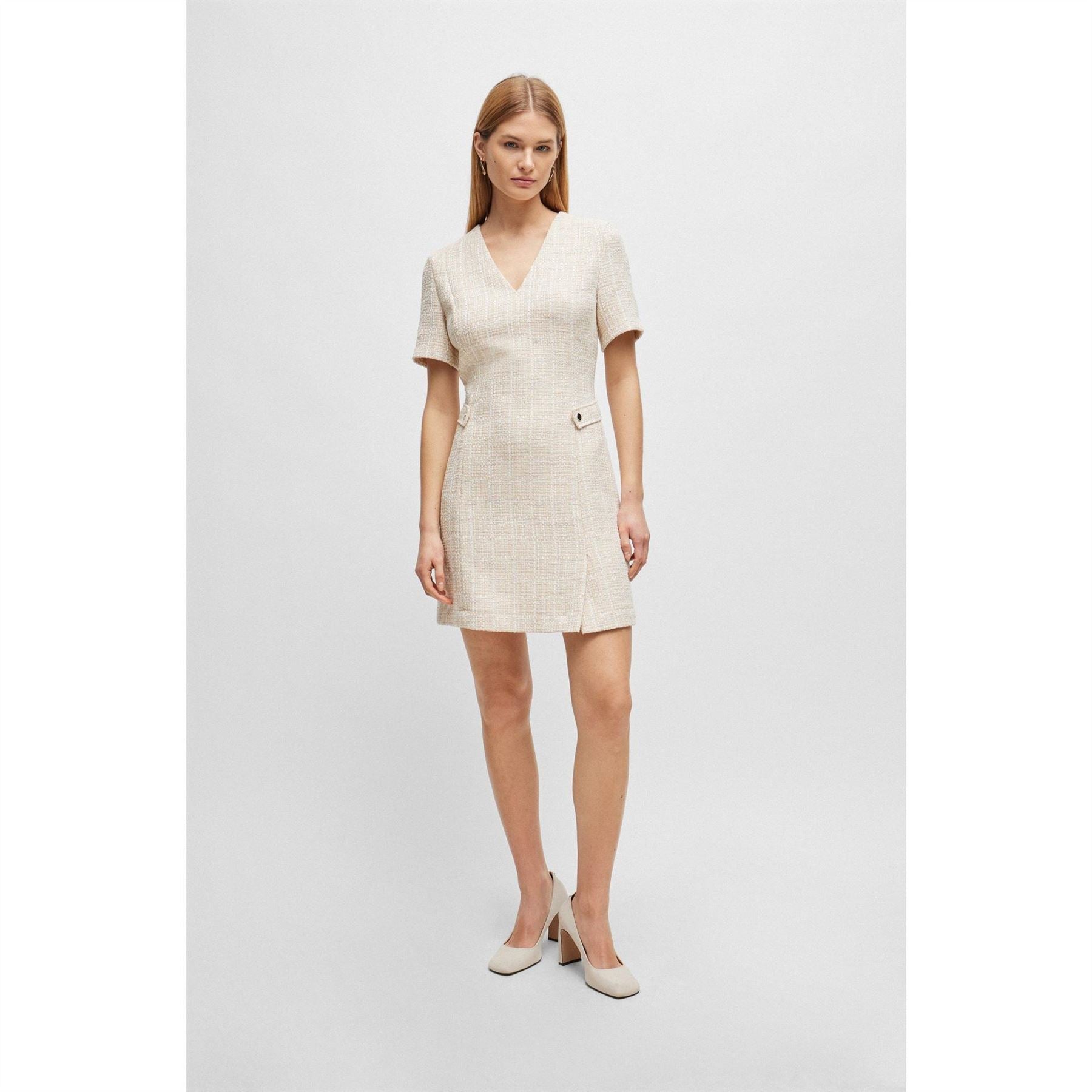 Boss Womens Destena2 10258405 01 Mini Dress