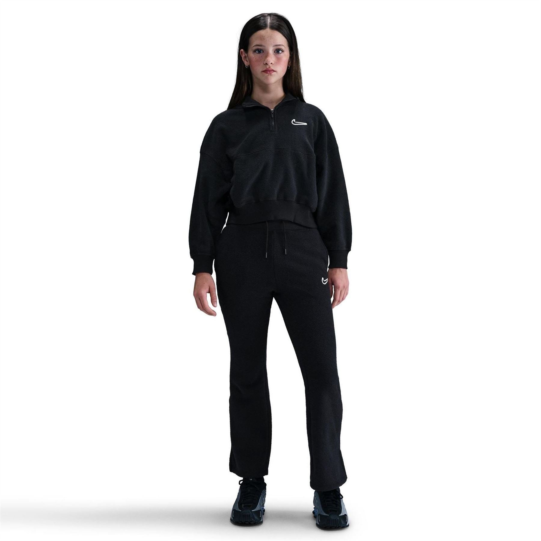 Nike Fleece Long Sleeve Crew Neck Sweatshirt