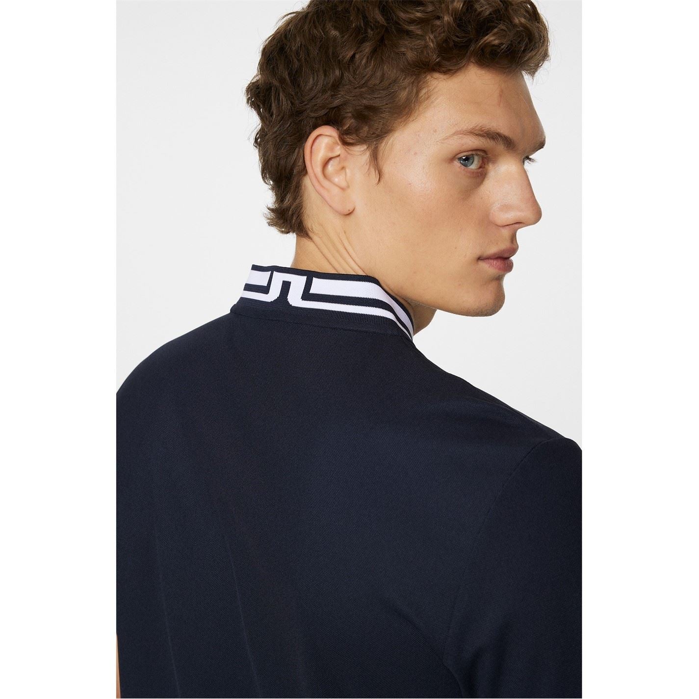 J Lindeberg Golf Tyson Regular Fit Short Sleeve Polo Shirt