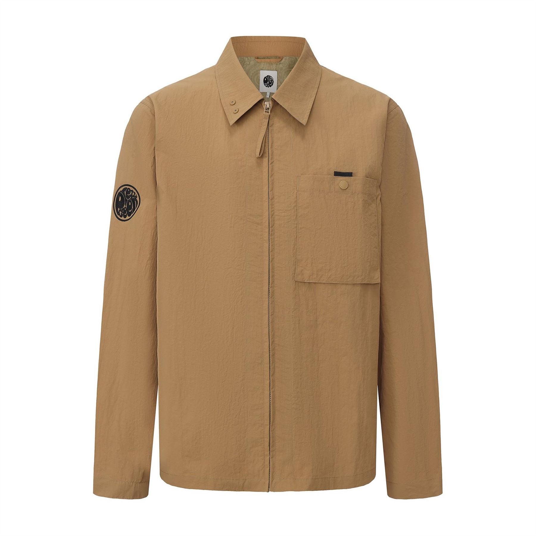 Pretty Green Mens Green Heaton OvrShirt