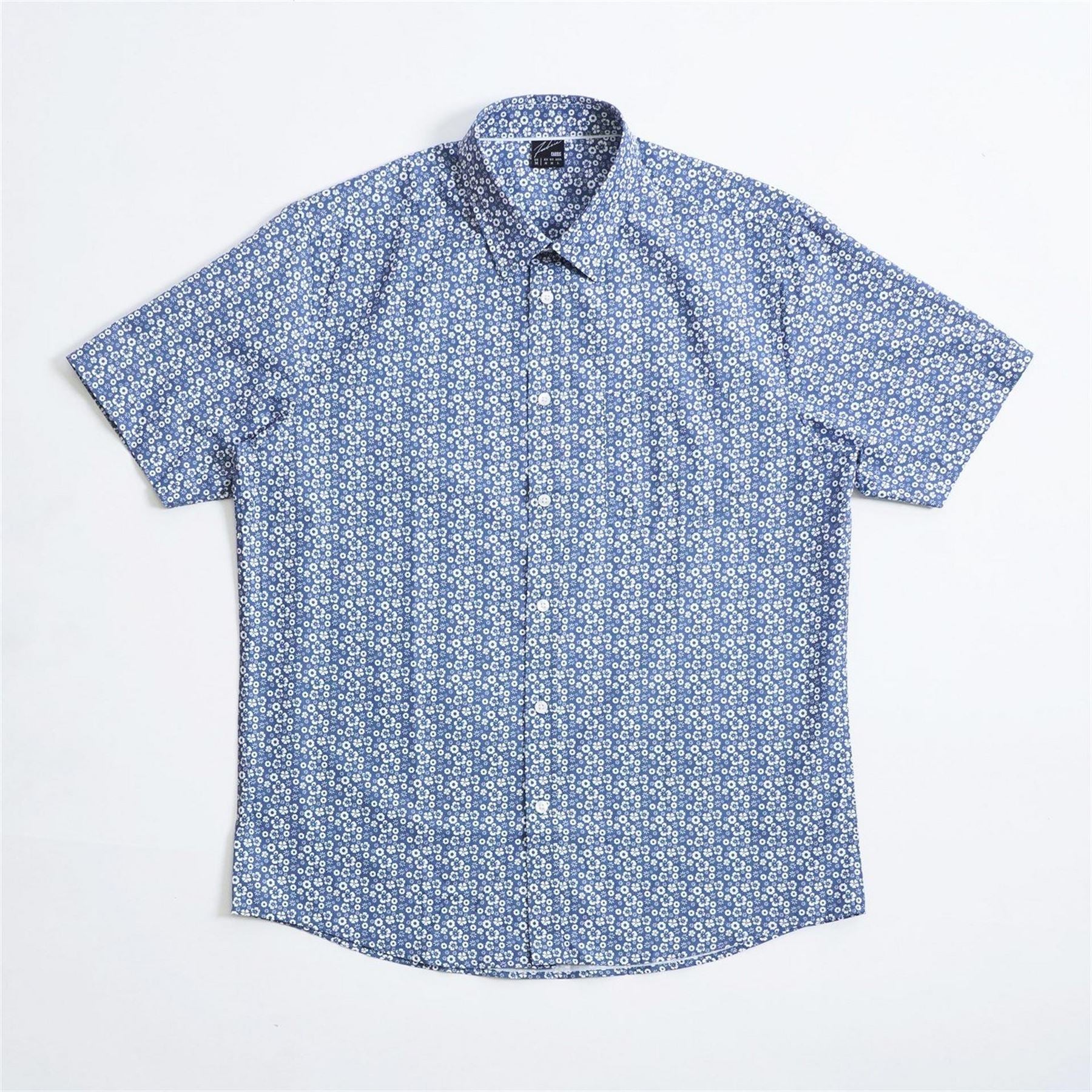Fabric Mens Short Sleeve Poplin Shirt