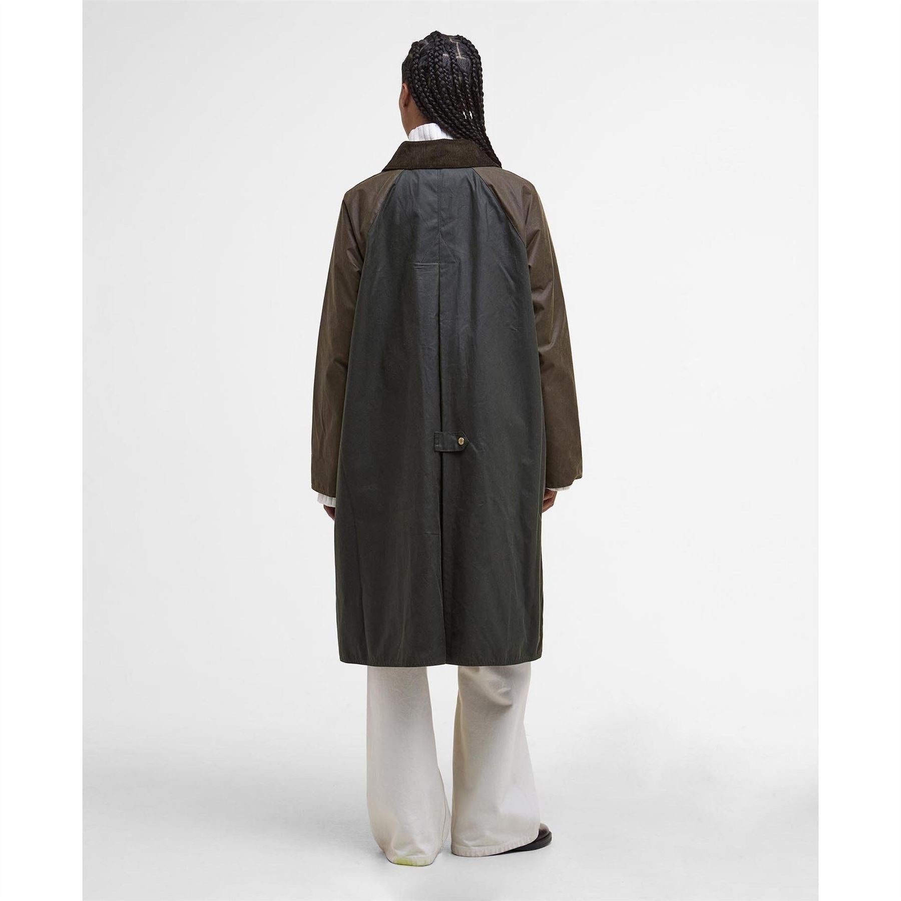 Barbour Evette Waxed Long Sleeve Wax Jacket
