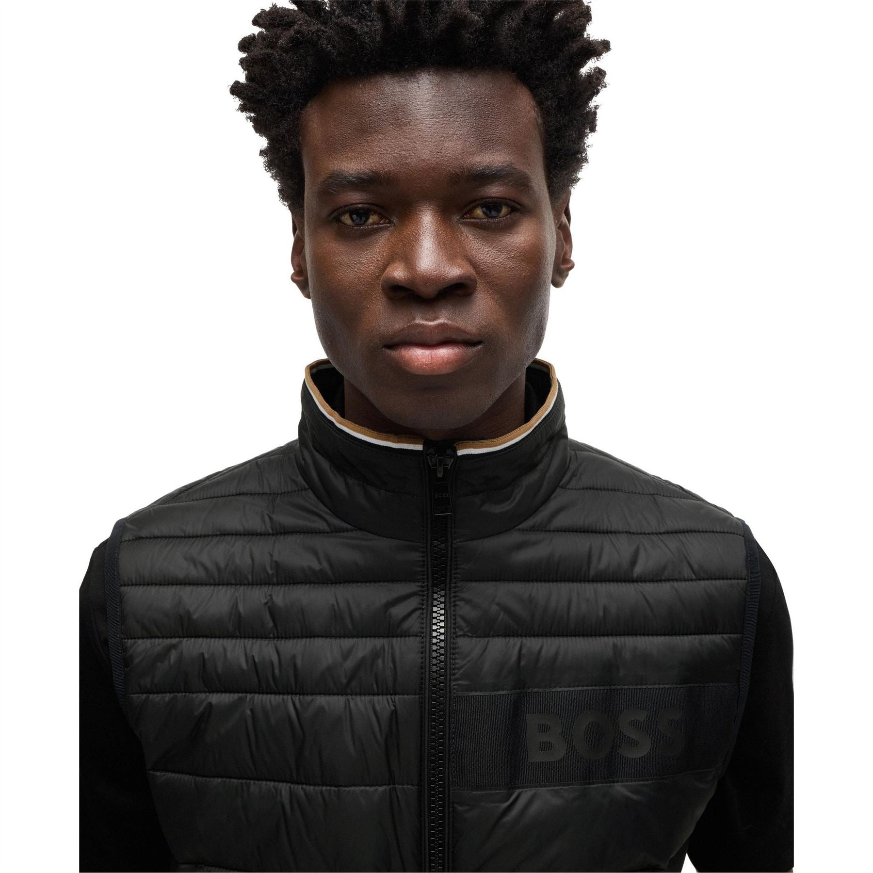 Boss Darolan Solid Patterned Gilet