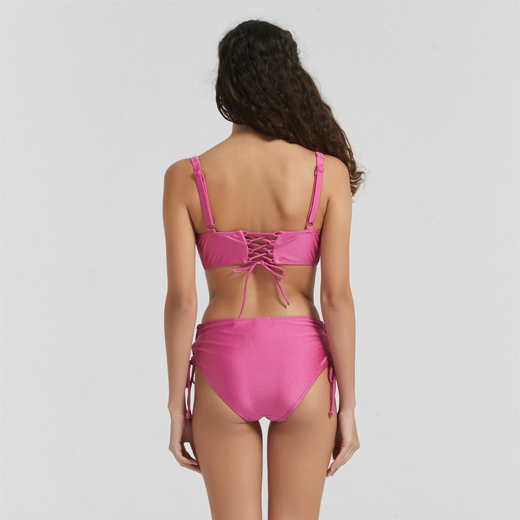 Be You By Shimmer Lattice Side Swimwear Bikini Brief