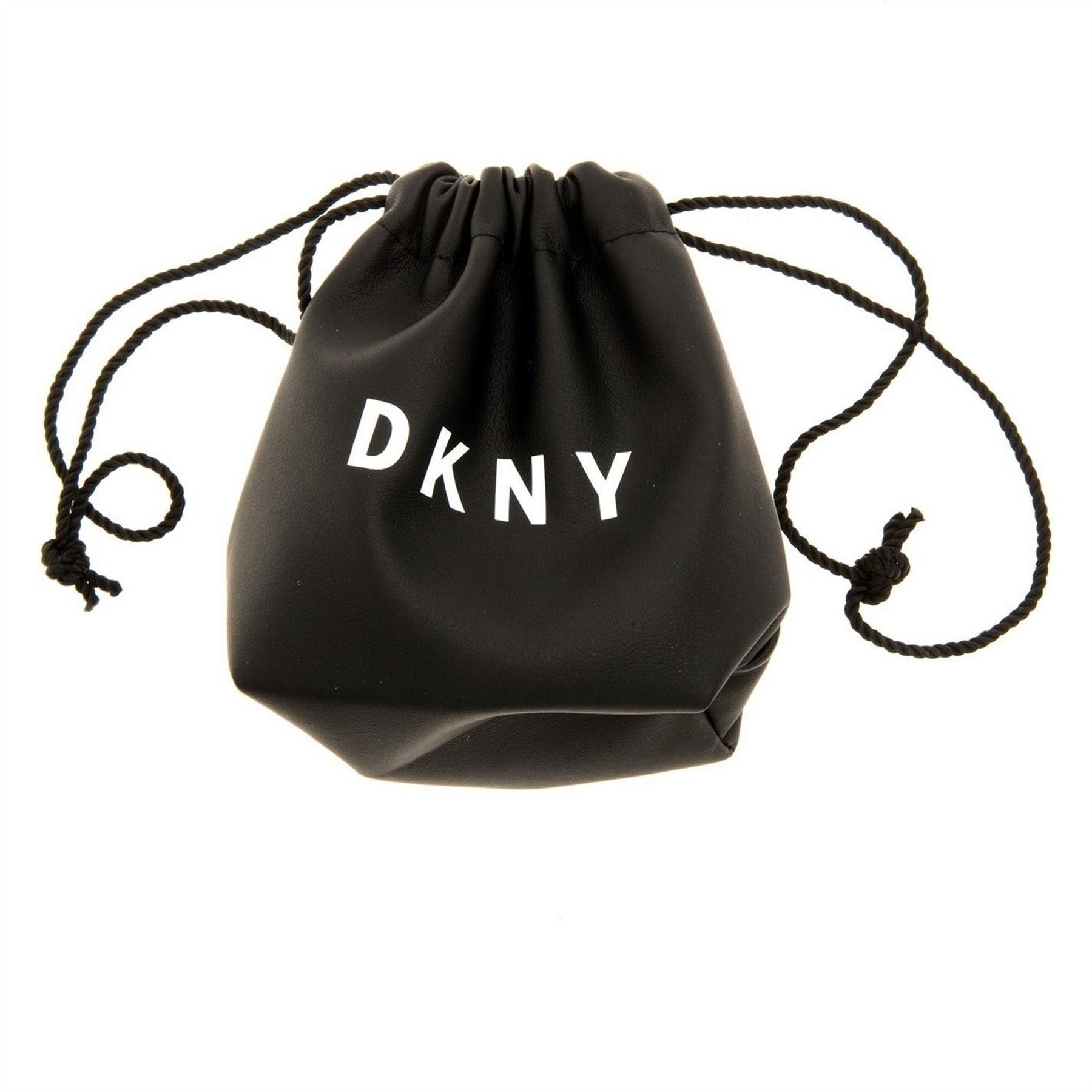 DKNY  And  Polished Rondelle Figaro Link Pendant Necklace