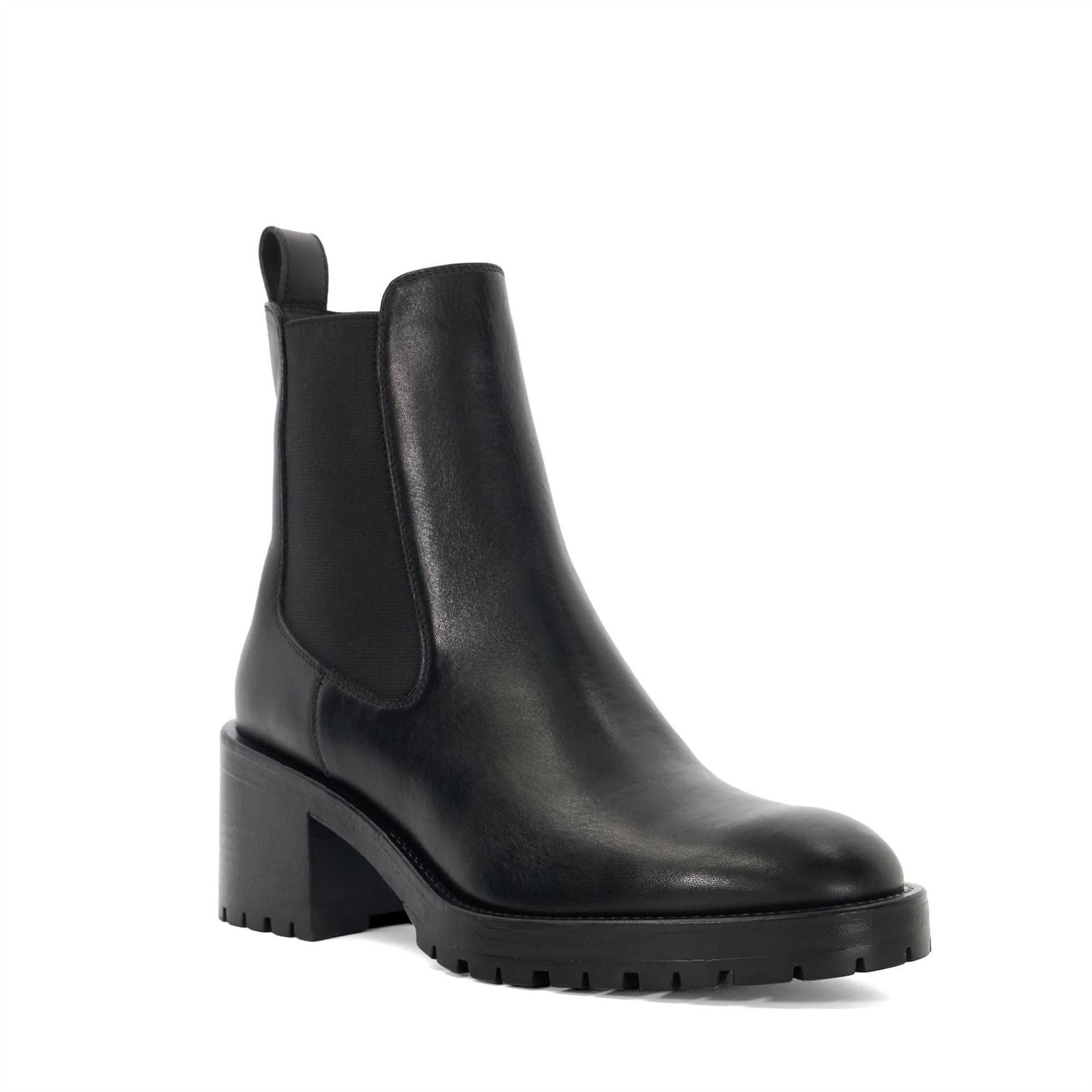 Dune London Positivity Chelsea Boots with Block Heel