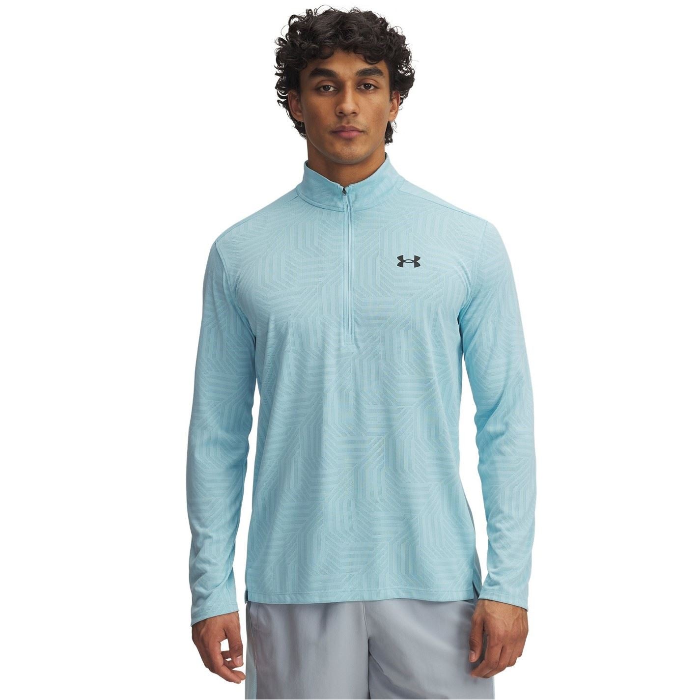 Under Armour Geotessa Tech Zip Neck Long Sleeve Sweatshirt