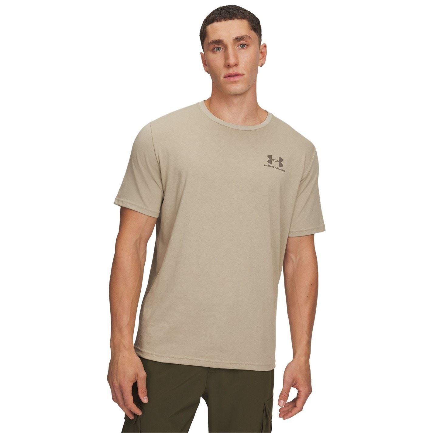 Under Armour Mens Armour Ua Left Chest Logo Short Sleeve