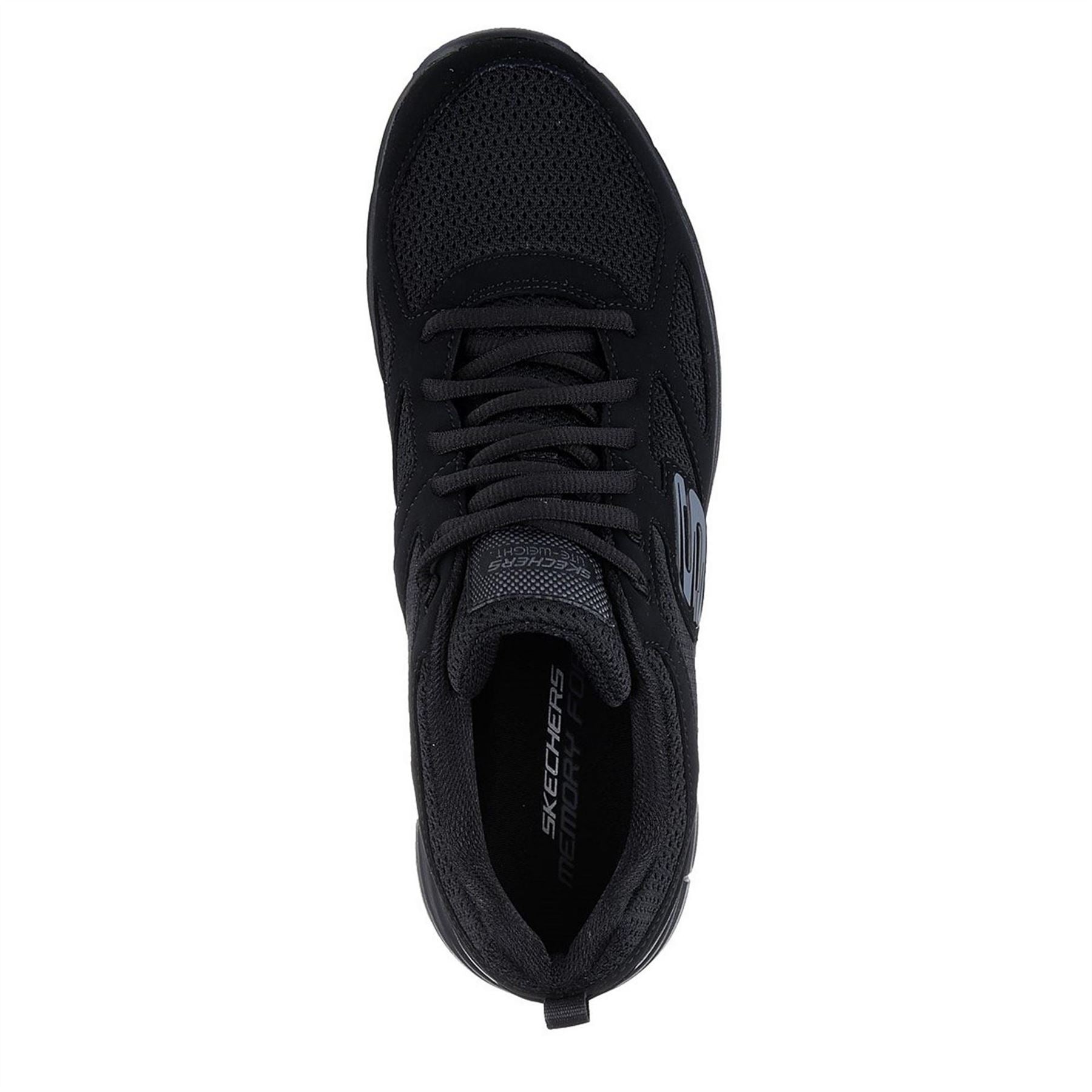 Skechers Mens Flex Burns Agoura Trainers