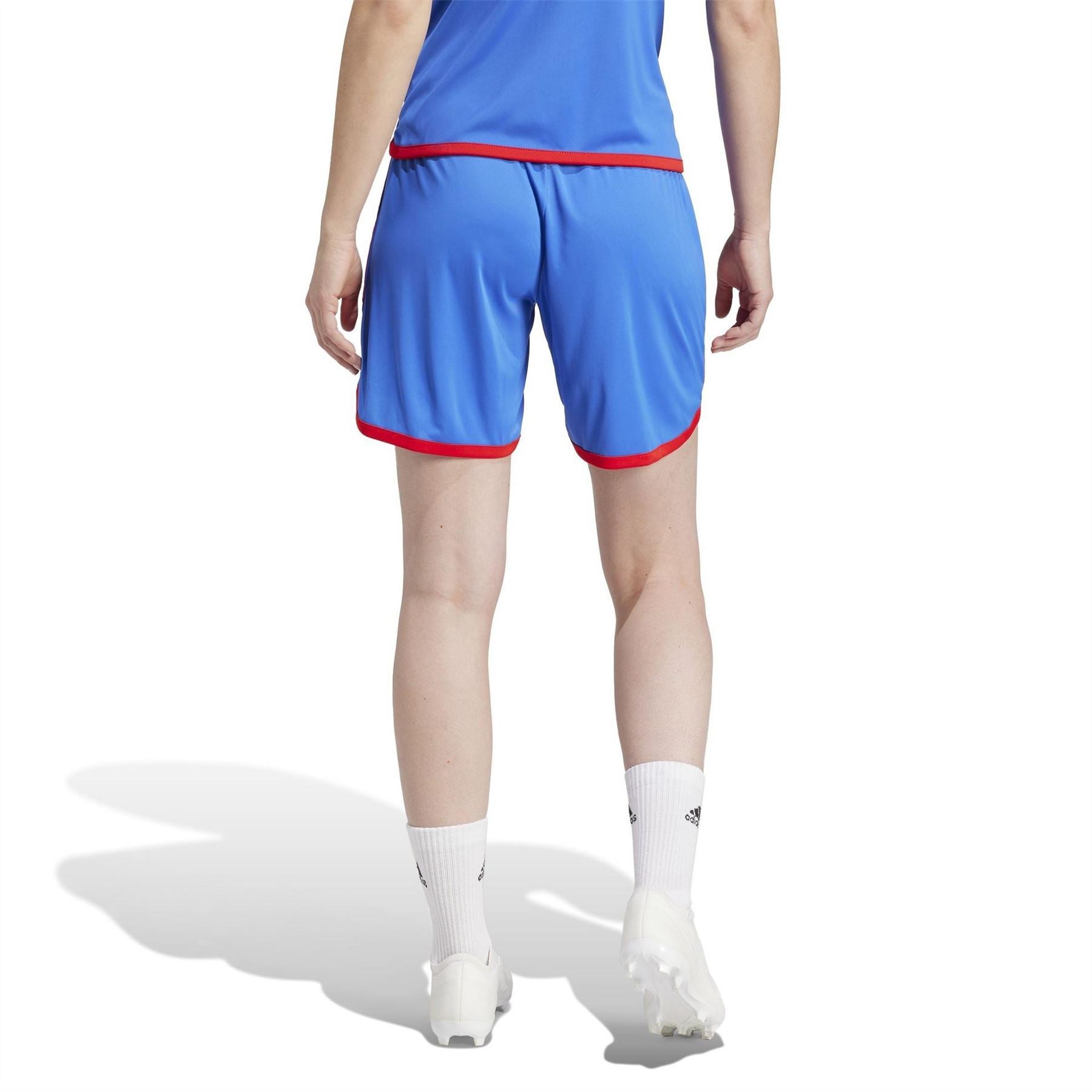 adidas Womens Olympique Lyonnais 2023 2024 Away Shorts
