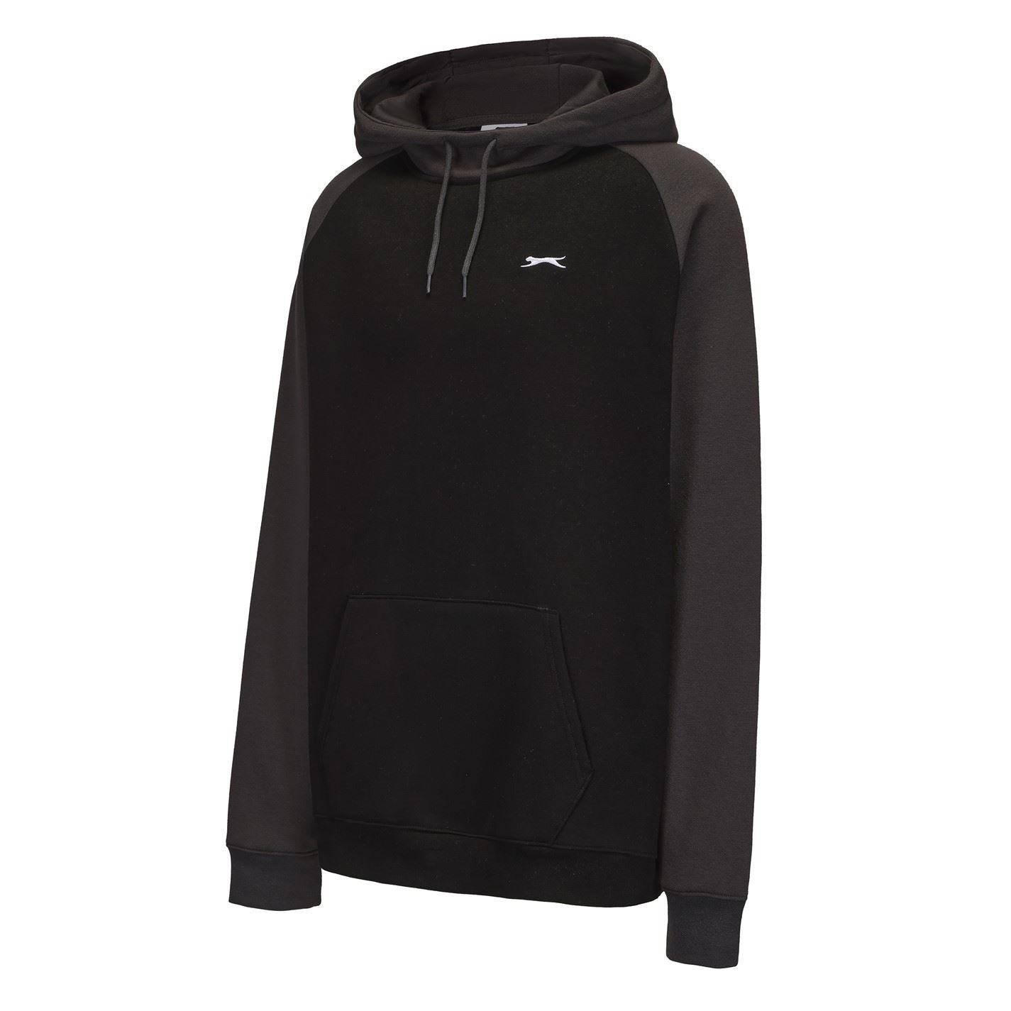Slazenger Mens Fleece Contrast Hoodie