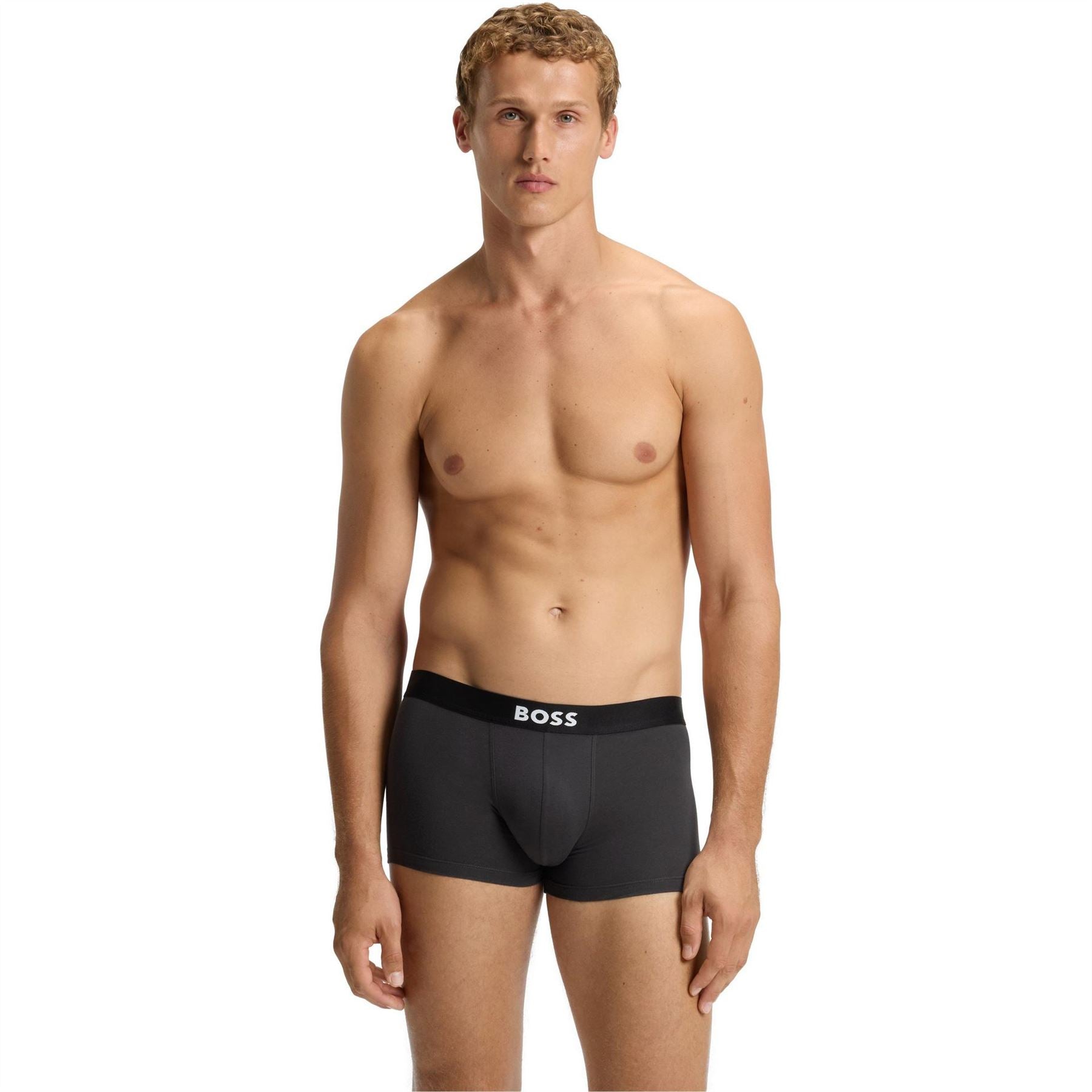 Boss BOSS 3 Pack Boxers with Logo Waistband