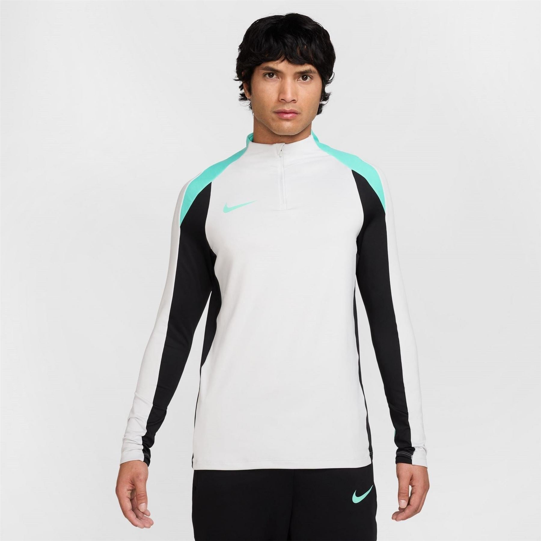 Nike Mens Strike Dri Fit 1 2 Zip Global Football Top
