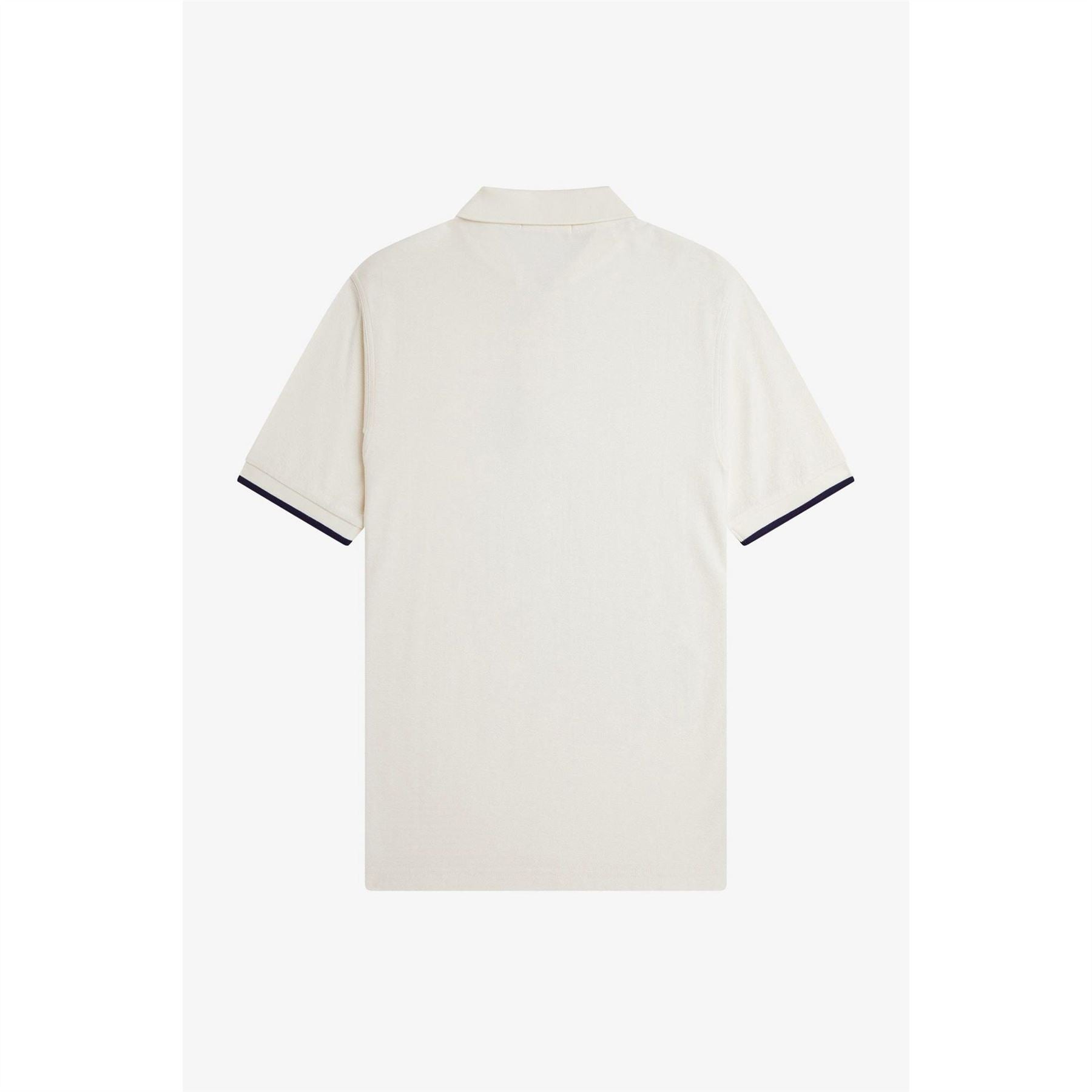 Fred Perry Crepe Zipped Short Sleeve Polo Shirt