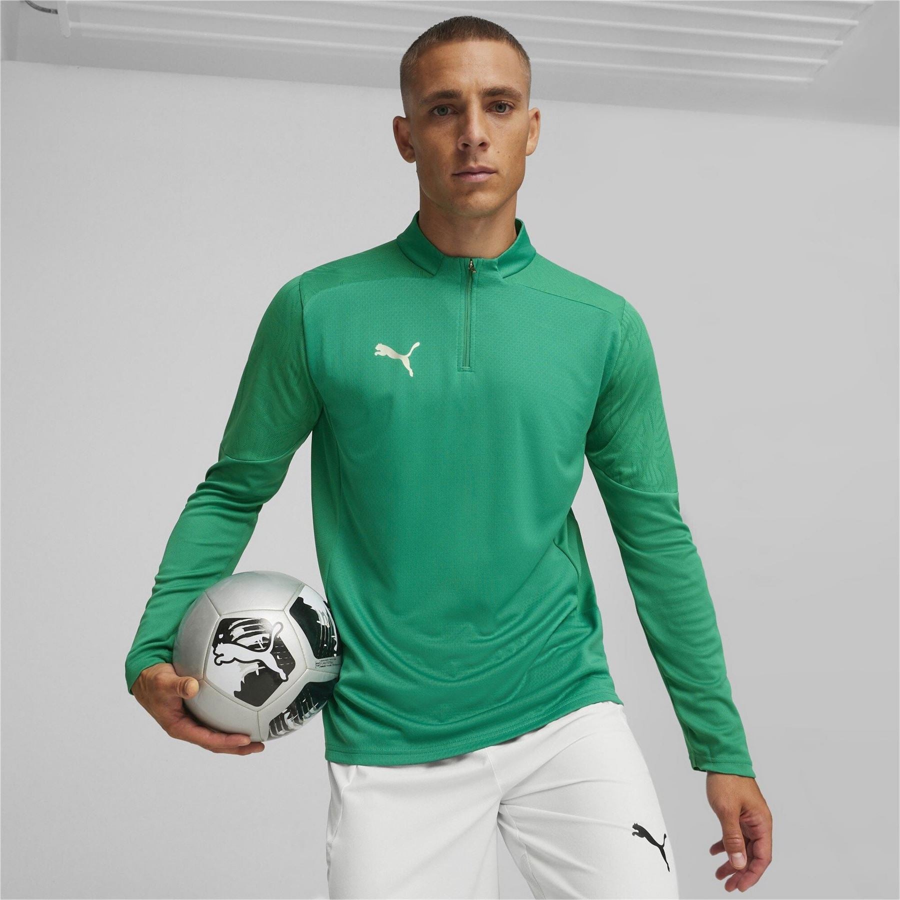 Puma Teamfinal Training 1 4 Zip Fleece