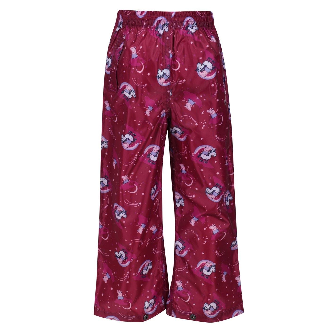 Regatta Peppa Pig Polka Dot Elasticated Hem Pants