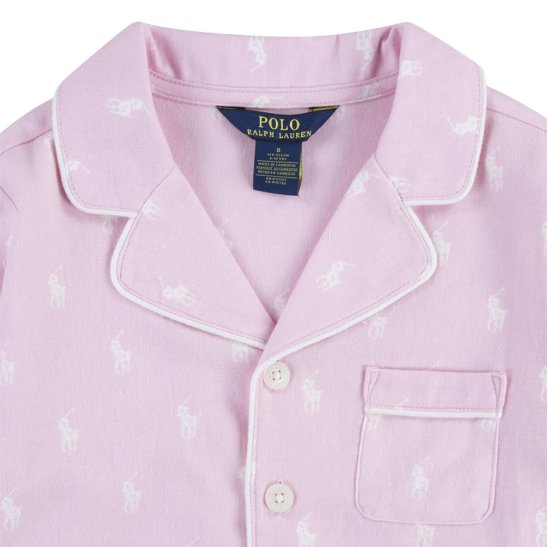 Polo Ralph Lauren Long Sleeve Pyjama Set