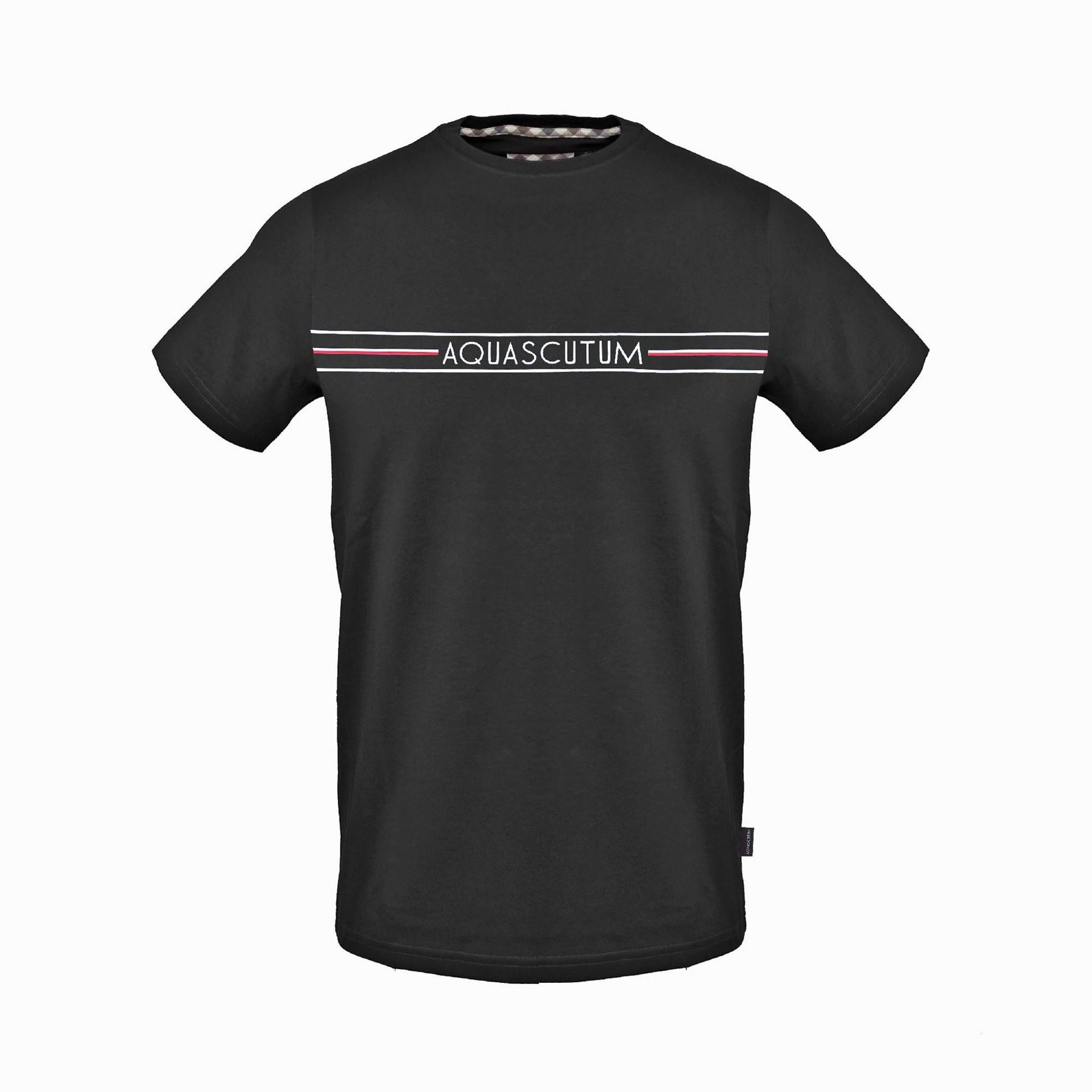 Aquascutum Crew Neck Short Sleeve Jersey T-Shirt