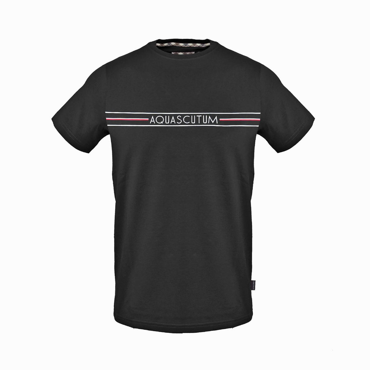 Aquascutum Crew Neck Short Sleeve Jersey T-Shirt