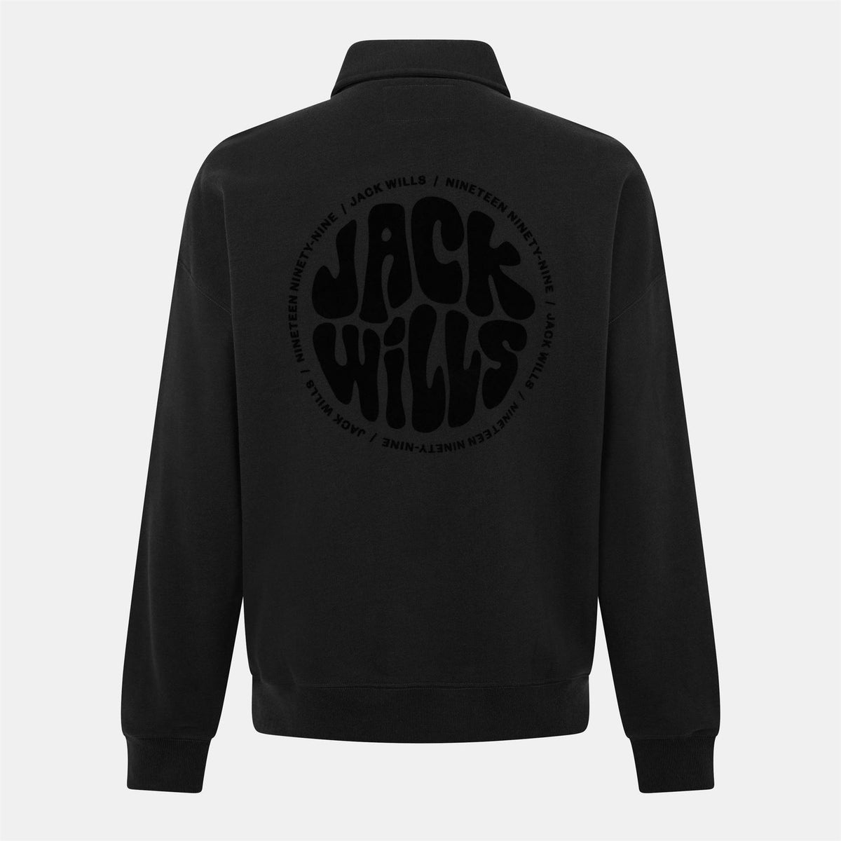 Jack Wills Slouch Quarter Zip Top