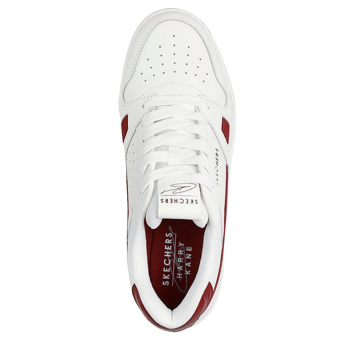 Skechers Harry Kane Collab Leather Low Top Trainers