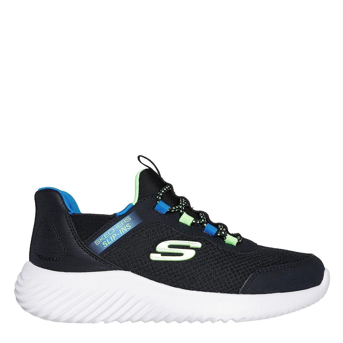 Skechers   Brisk Burst Slip On Trainers Unisex Kids