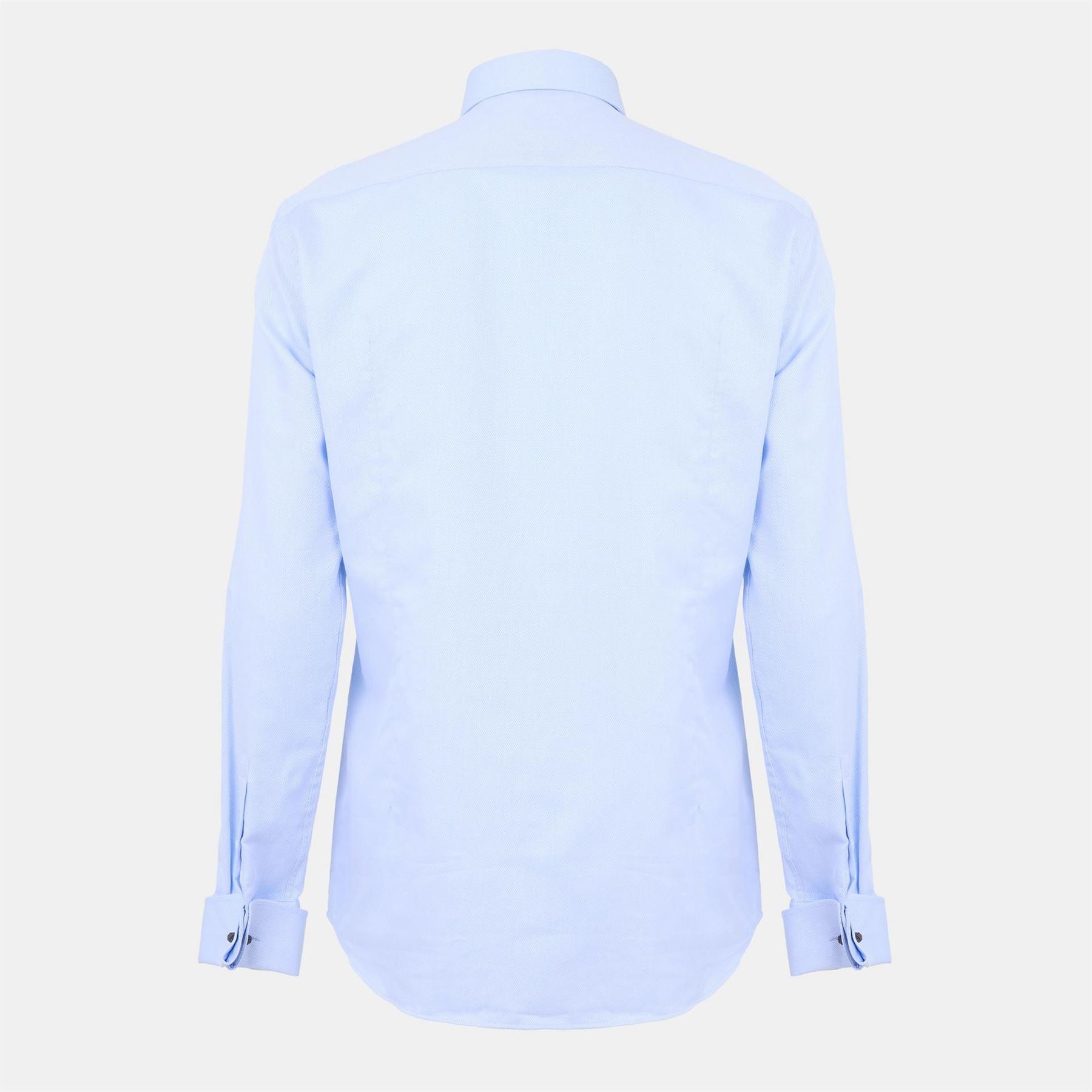Boss Spread Collar Long Sleeve Regular Fit Shirt