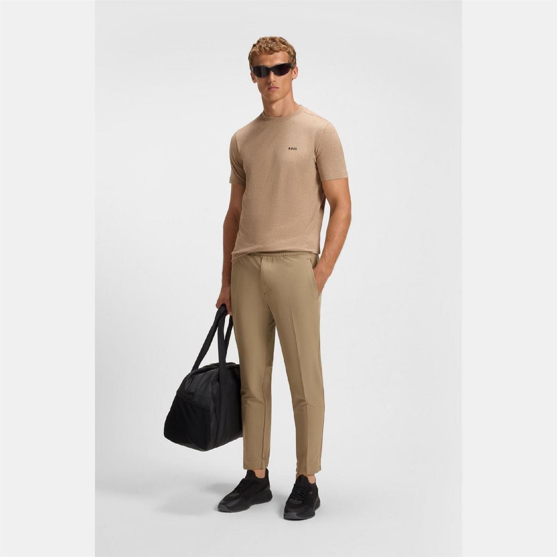 Boss Flex Tapered Fit Trousers