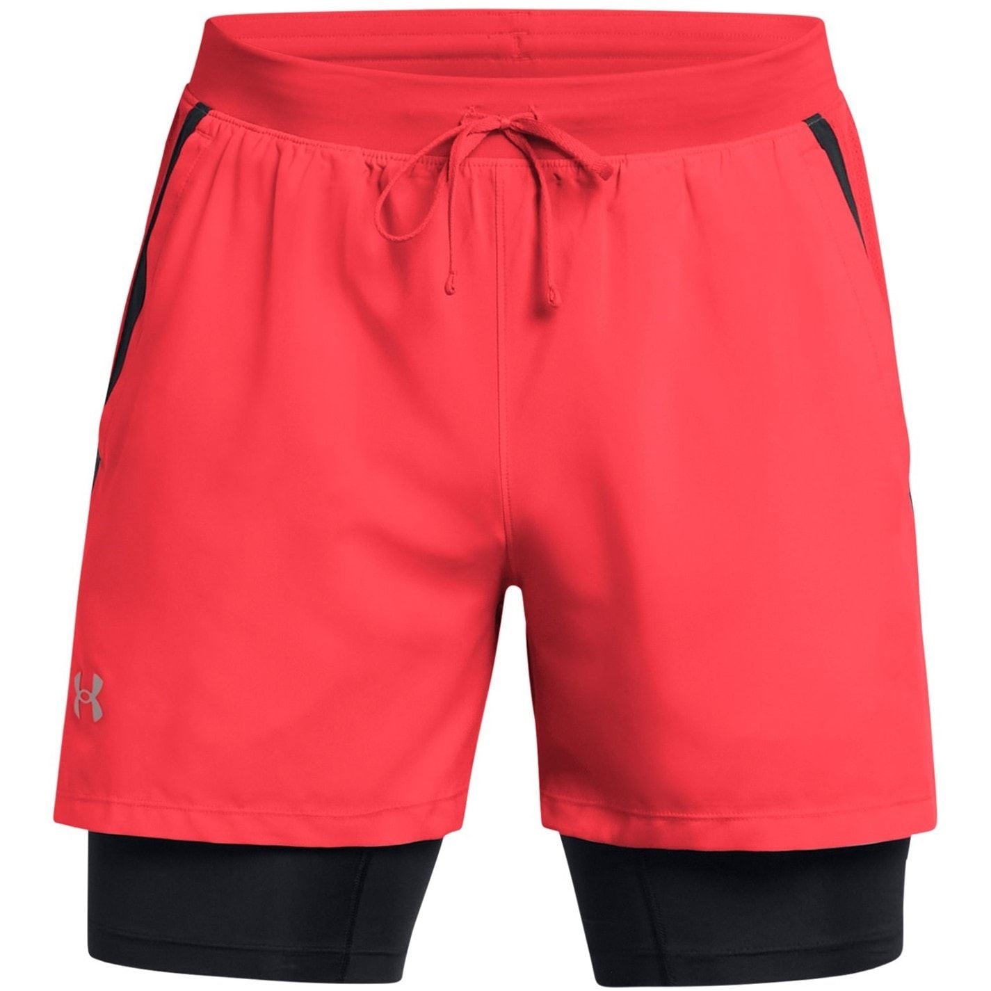 Under Armour Mens Armour Ua Launch 2 In 1 7 Shorts