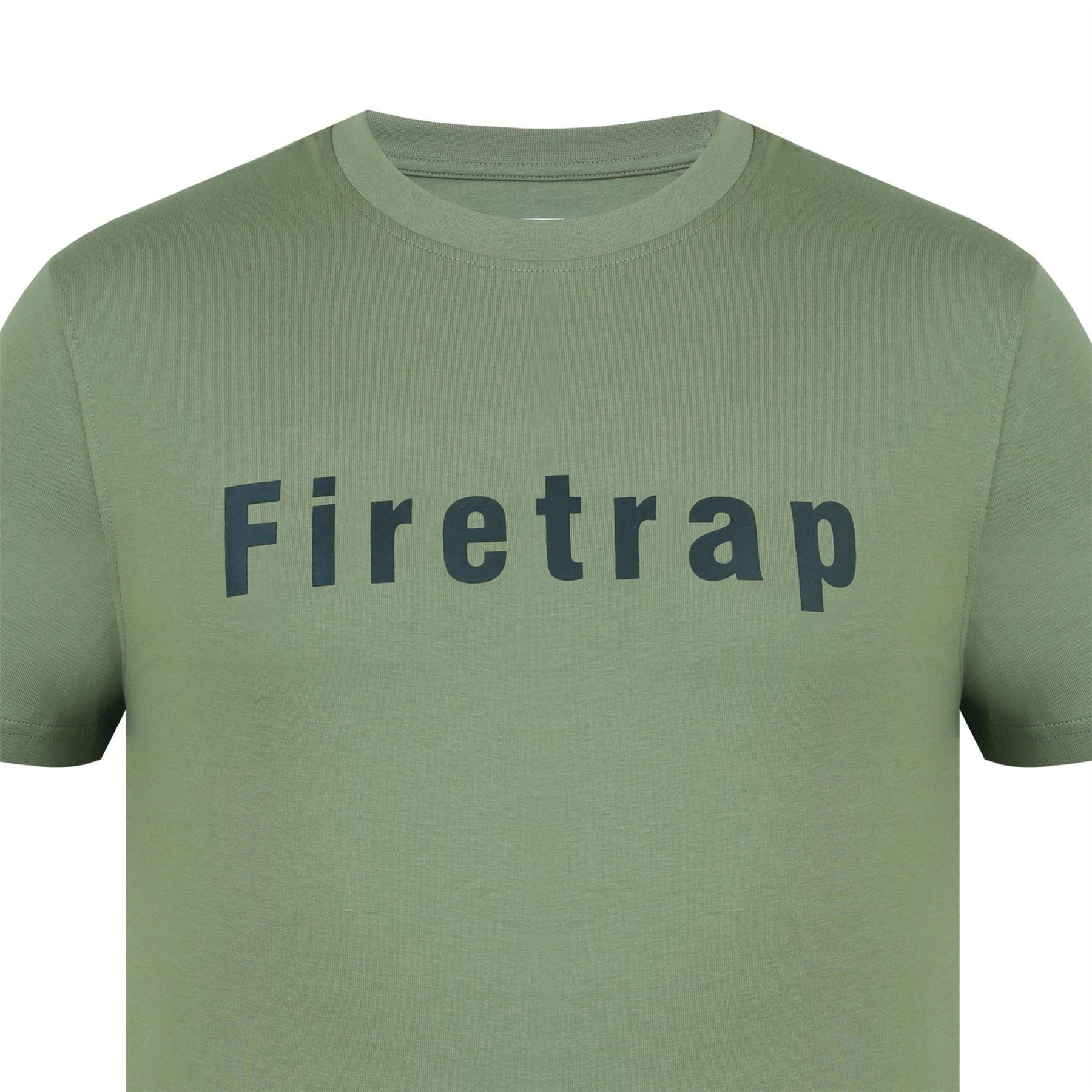 Firetrap Mens Large Logo T-Shirt