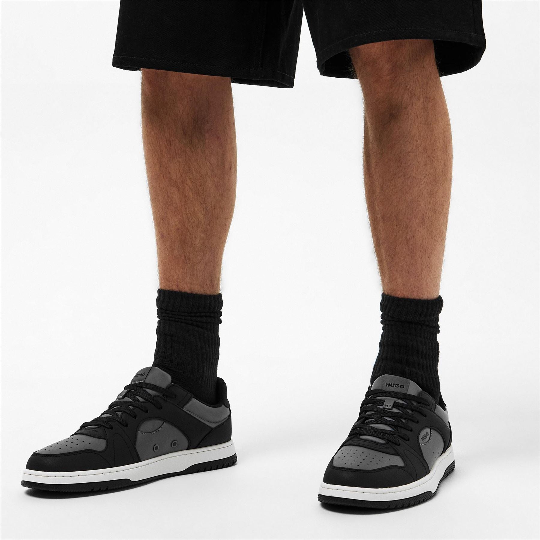 Hugo Low Top Flat Heel Sneakers