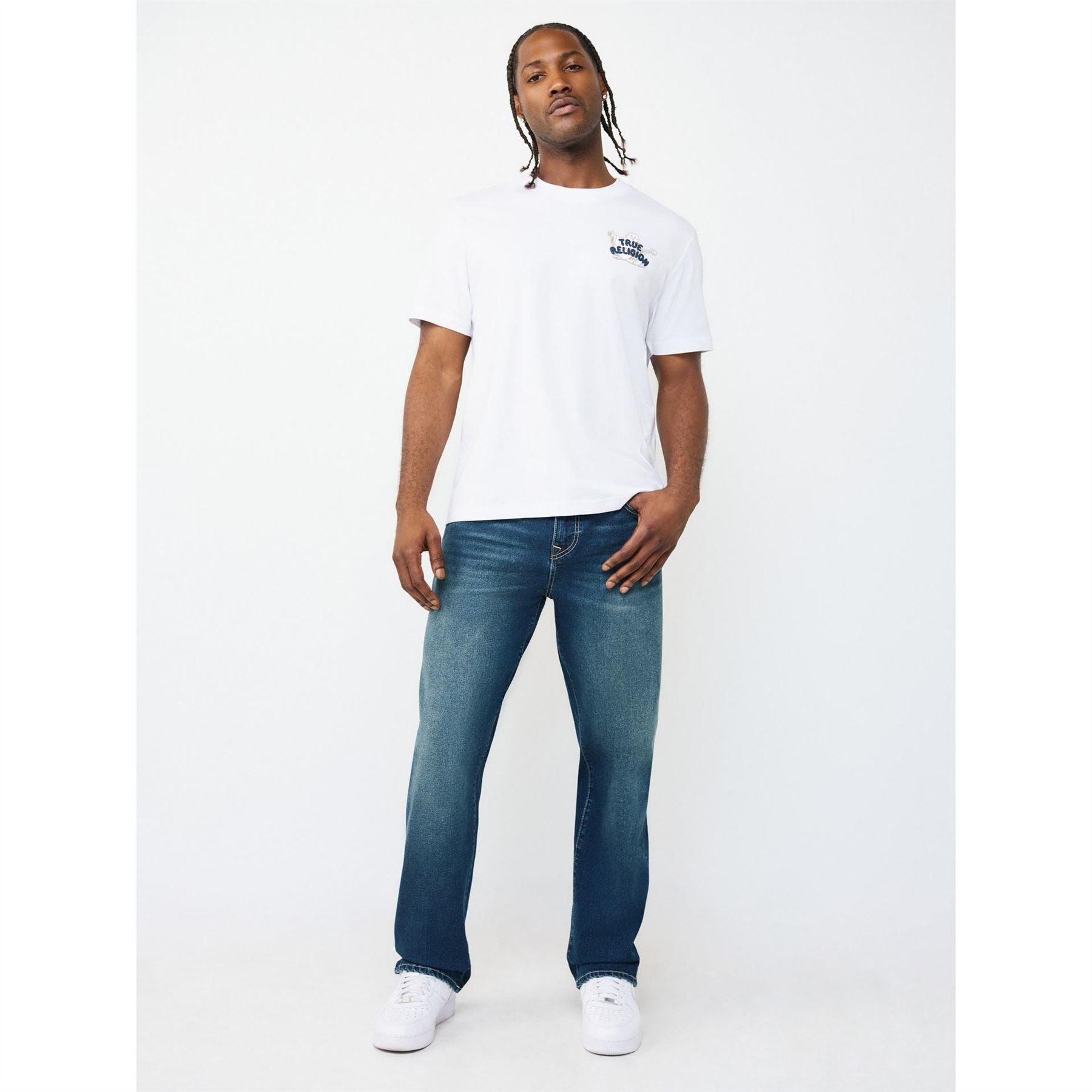 True Religion Wide Leg Jeans
