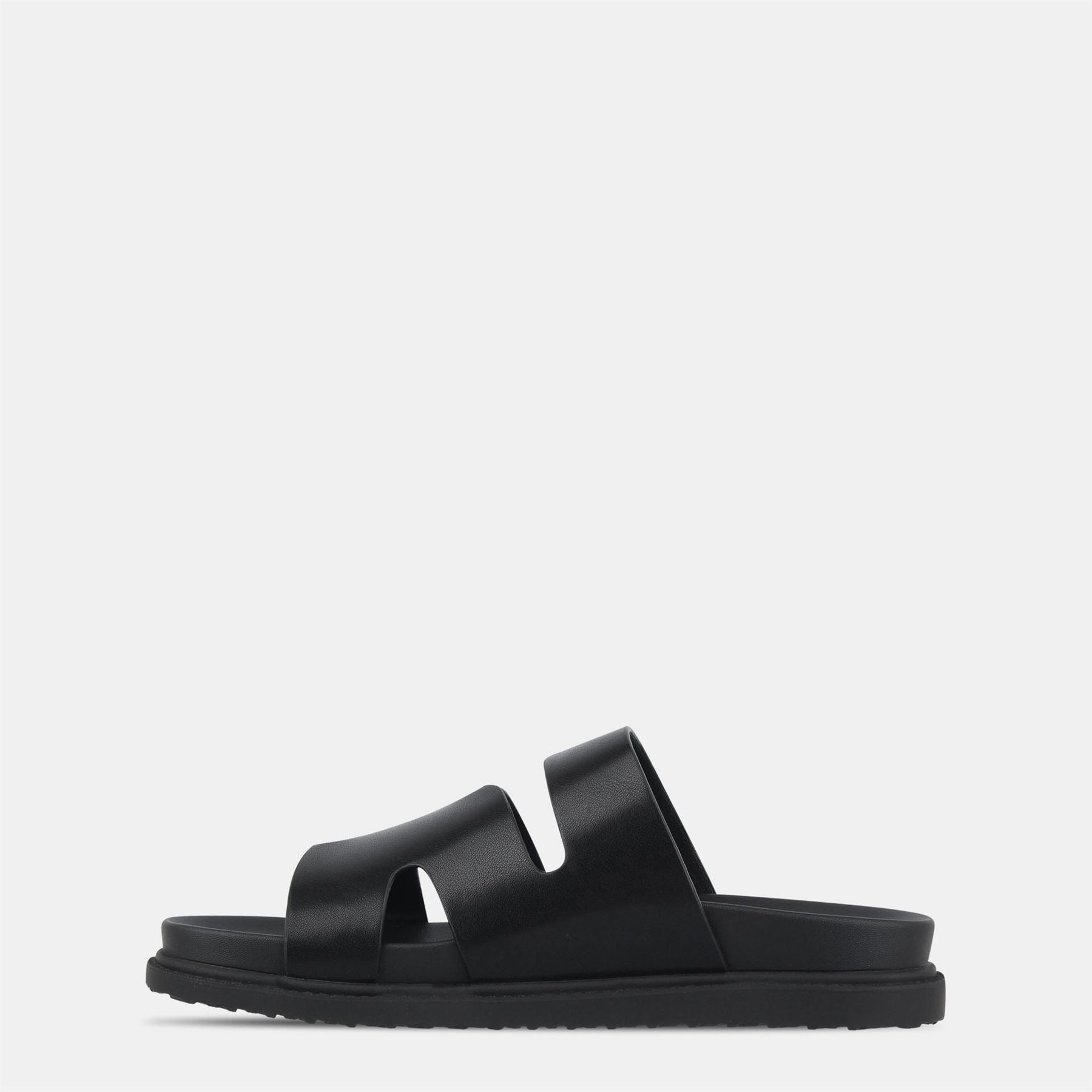 Miso Hermes Open Toe Flatform Slide Sandals